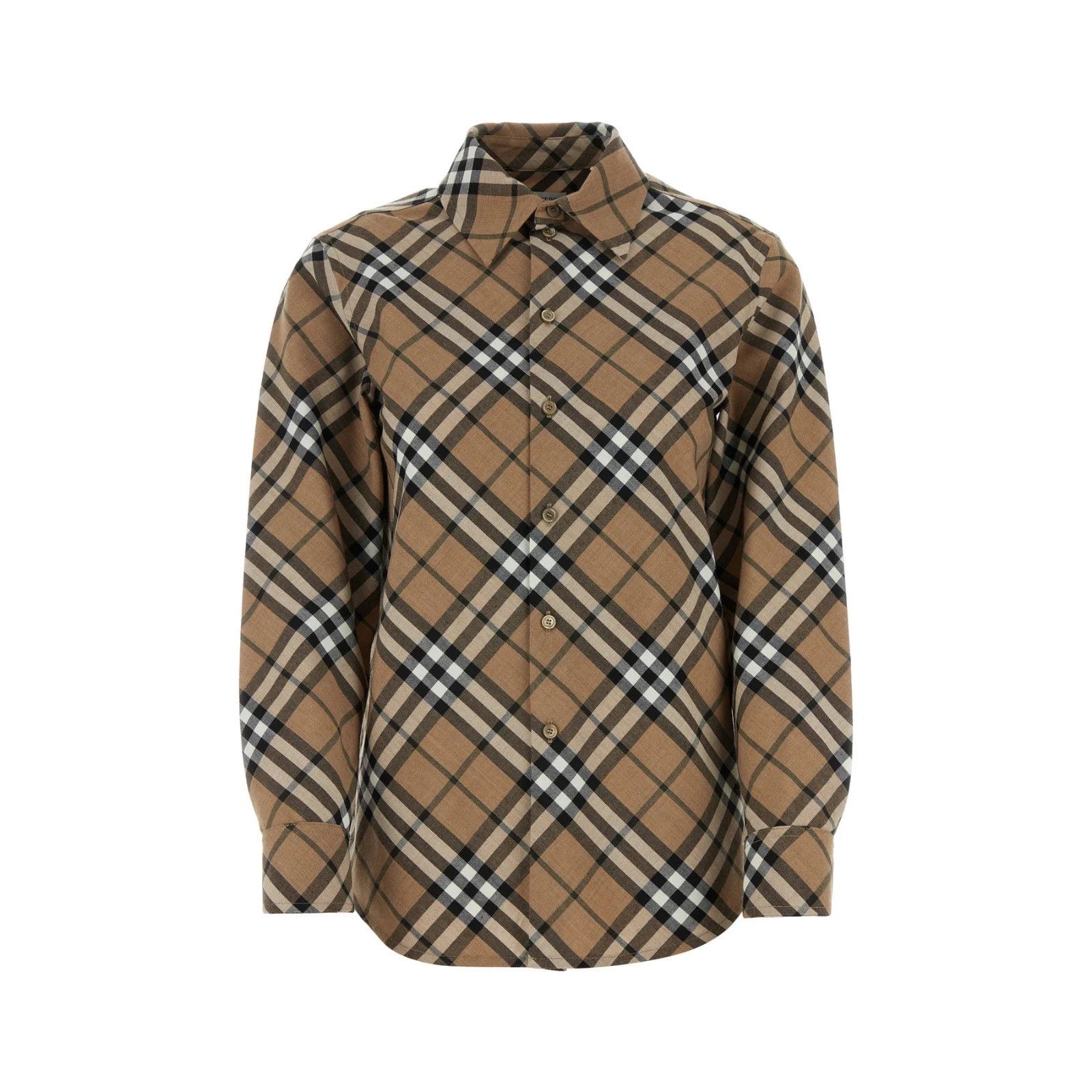 BURBERRY Embroidered Polyester Blend Shirt New & Authentic (