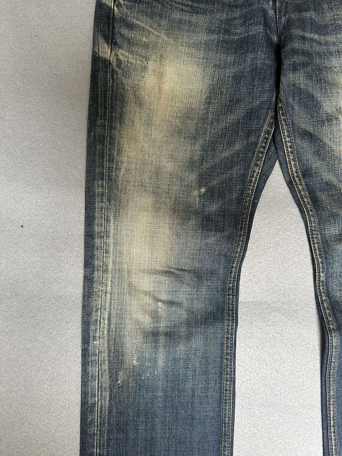 JACKROSE Jack Rose Japan Claw Marks Blue Rusty Denim Size US 32 / EU 48 - 7 Thumbnail