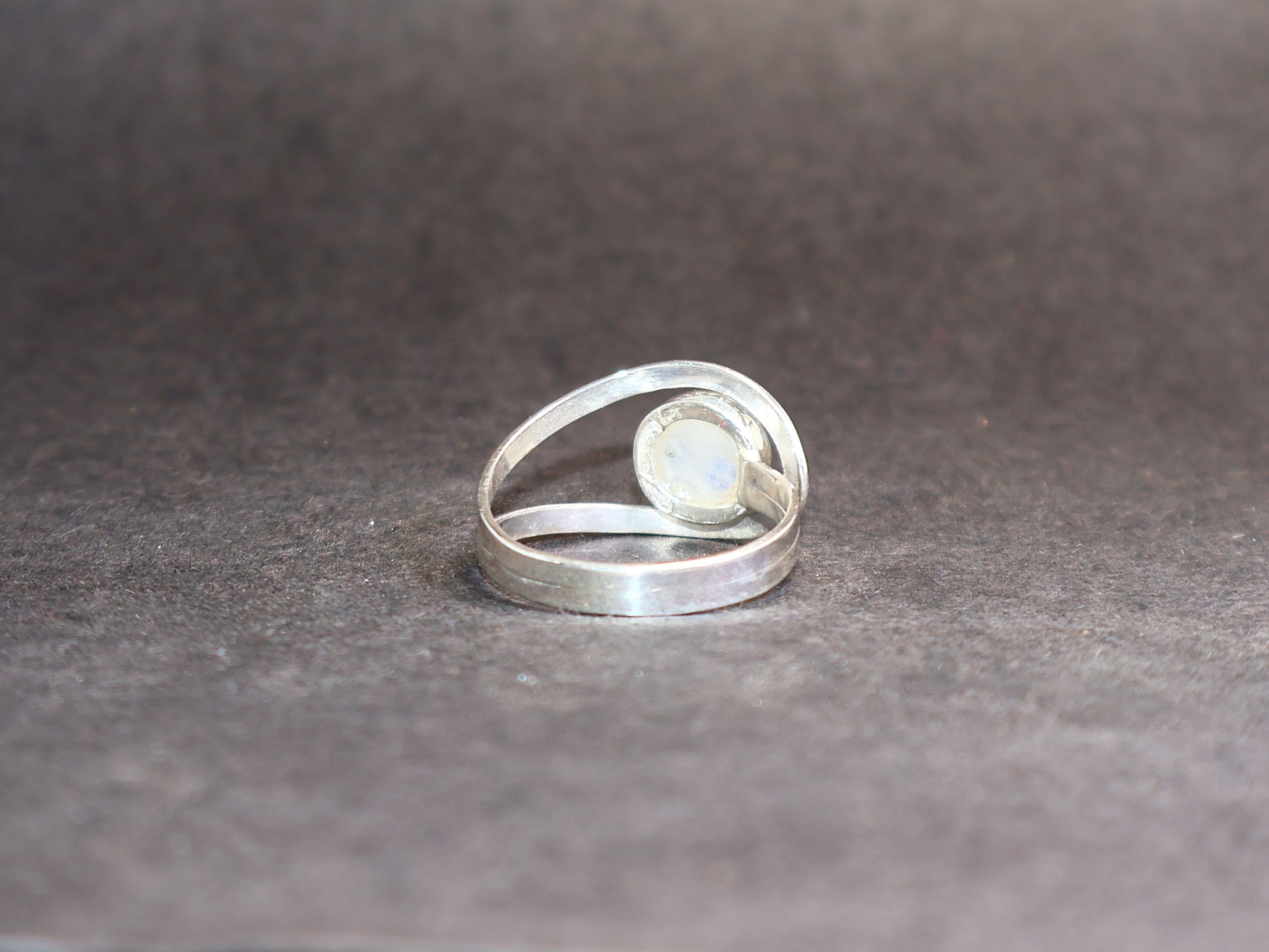 Handmade Moonstone ring. 925 Sterling Silver Ring, Handmade Boho Ring Size ONE SIZE - 5 Thumbnail