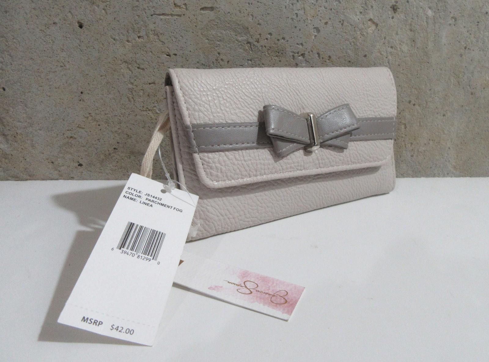 Other Jessica Simpson Linea Trifold Wallet Parchment Fog Grey Size ONE SIZE - 5 Thumbnail