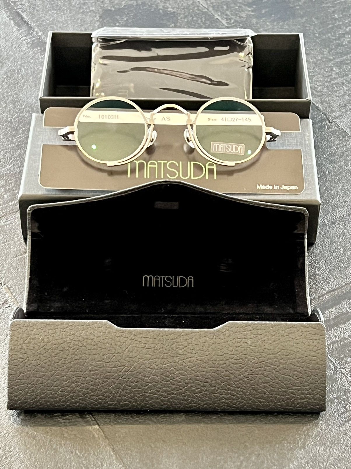 Matsuda NEW MATSUDA 10103H SILVER HERITAGE COLLECTION 41/27/145 Size ONE SIZE - 13 Thumbnail