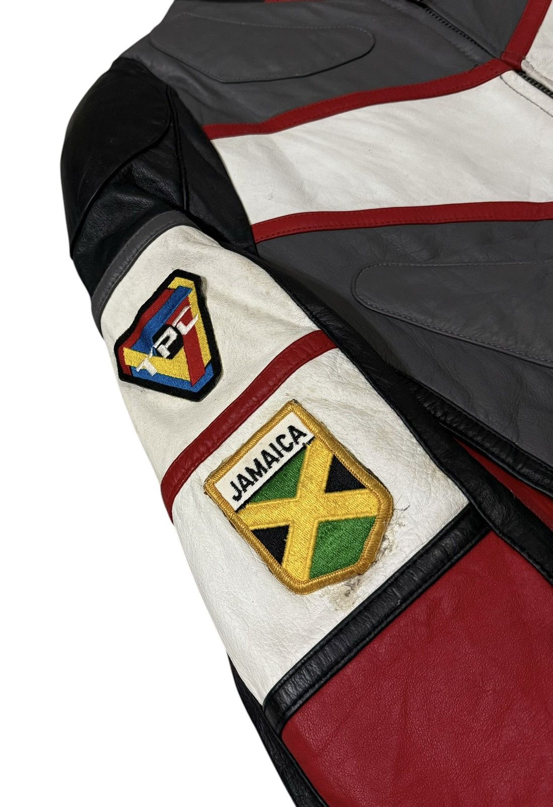 Japanese Brand Ultraman Dyna Bandai Type SG03 Combat Cowhide Leather Jacket Size US L / EU 52-54 / 3 - 7 Thumbnail