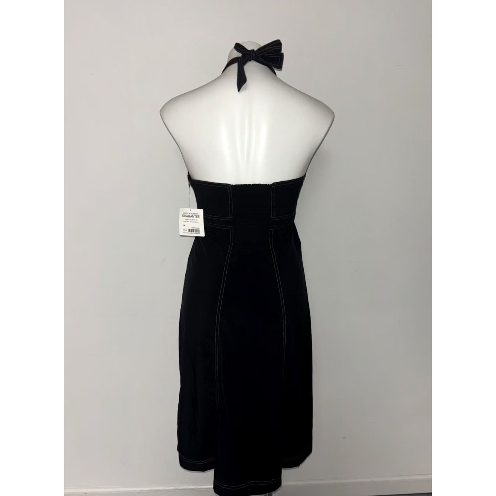 athleta pack everywhere halter dress Womens 10 Black New With Tags size:4