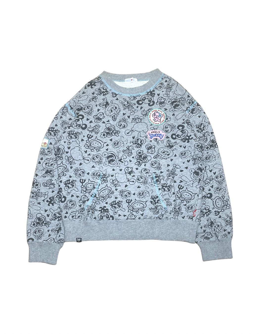 Angel Blue Angel Blue Character All Over Print Sweatshirt Size S / US 4 / IT 40 - 2 Thumbnail