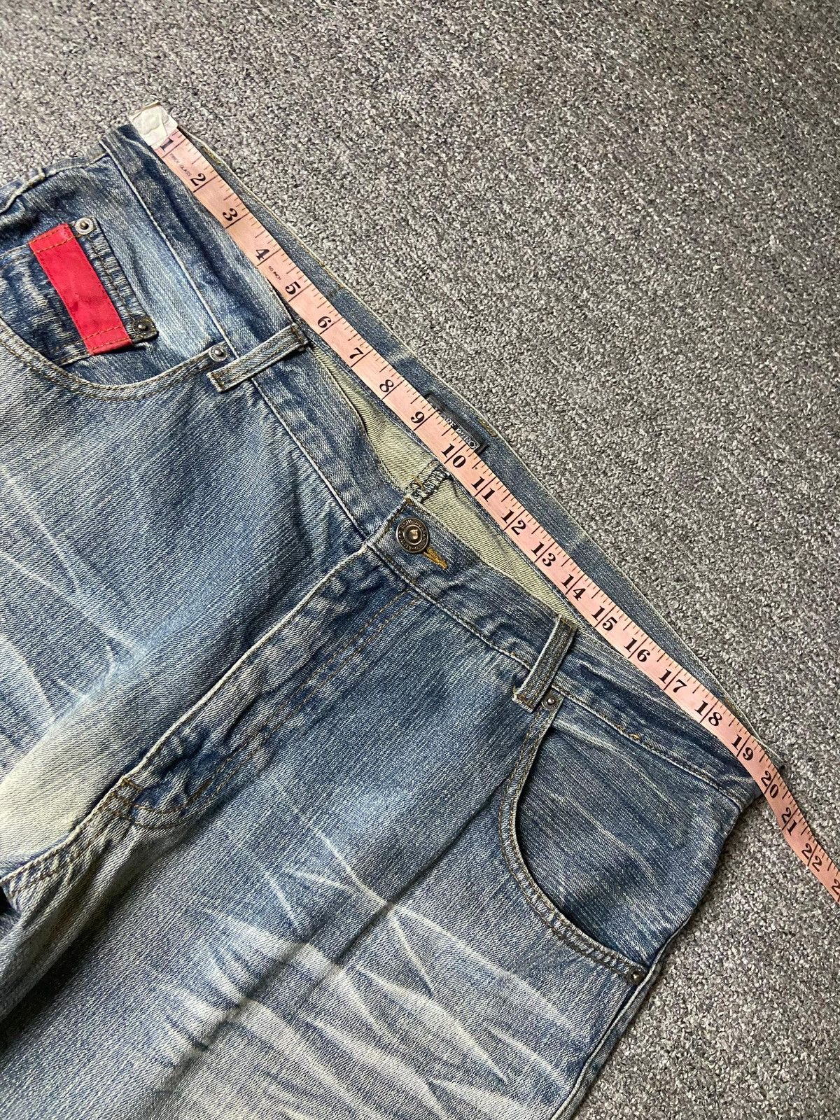Japanese Brand Amore Puro American Distressed Denim Jeans (142) Size US 40 / EU 56 - 8 Thumbnail
