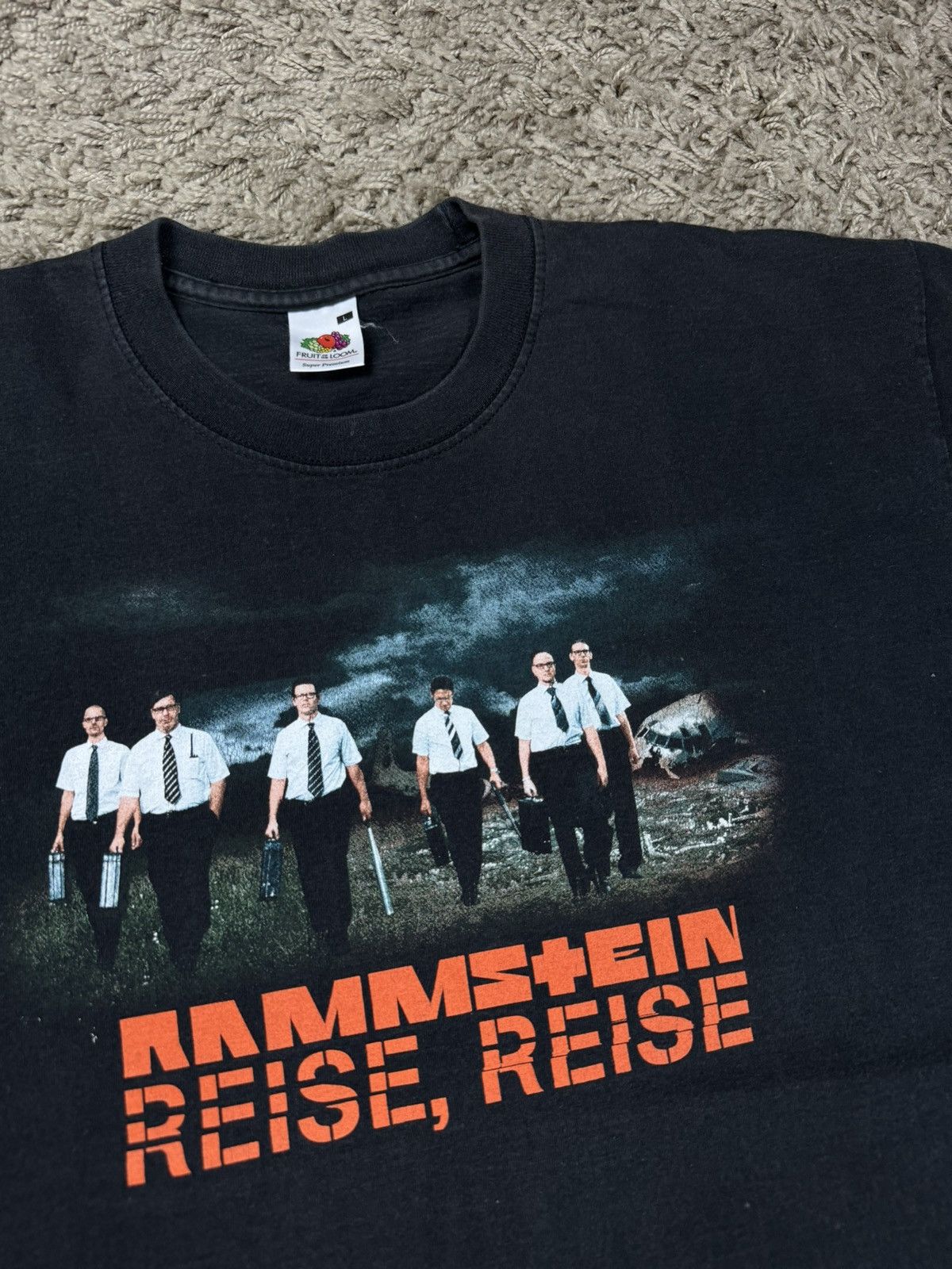 Band Tees Vintage rock t shirt Rammstein Tour 2004s original item Size US L / EU 52-54 / 3 - 2 Thumbnail