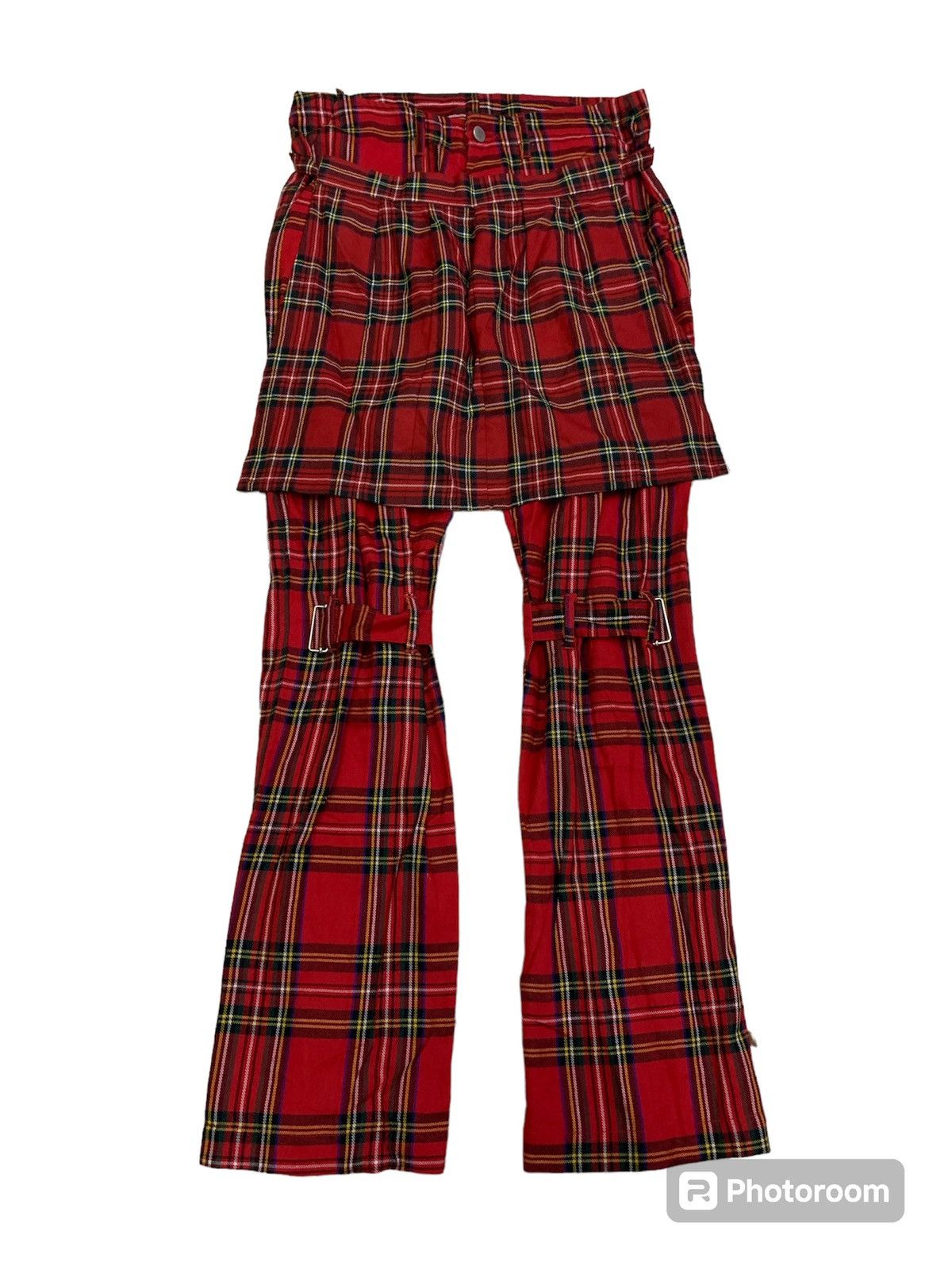 image of Archival Clothing x Seditionaries Vintage Japanese Seditionaries Parachute Bondage Punk Pant in Red