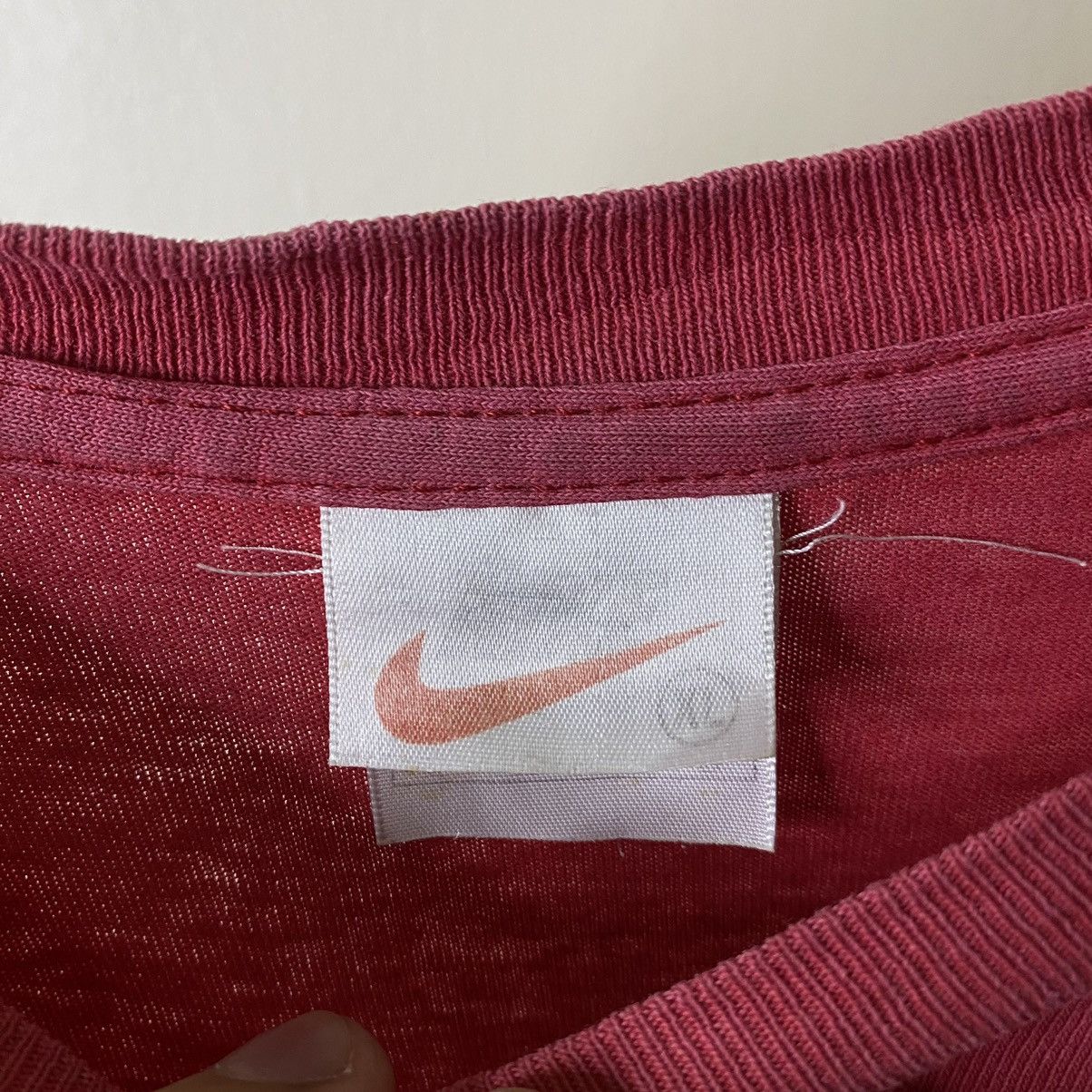 Nike Vintage 1990s Nike USA Flag Faded Tee Size US M / EU 48-50 / 2 - 3 Thumbnail