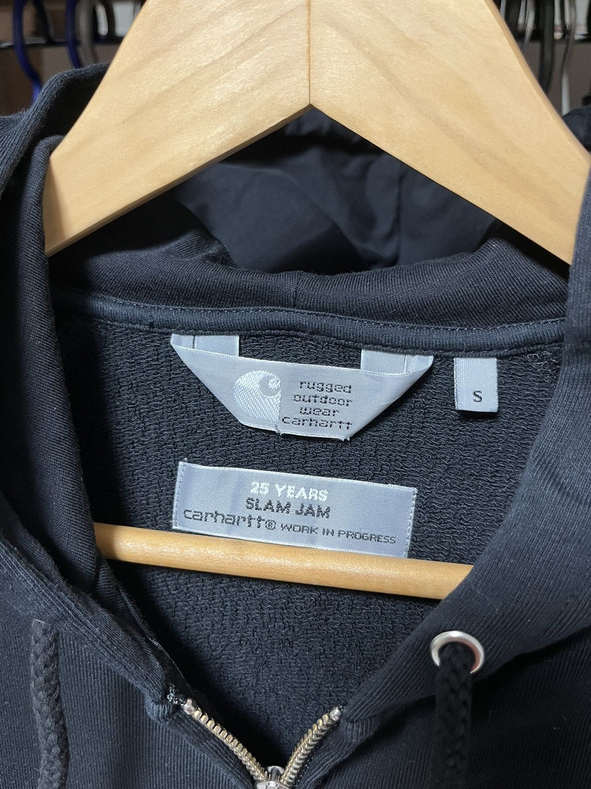Carhartt × Carhartt Wip × Slam Jam 🔥 Carhartt X Slam Jam Anniversary Reflective Workwear Hoodie Size US S / EU 44-46 / 1 - 10 Thumbnail