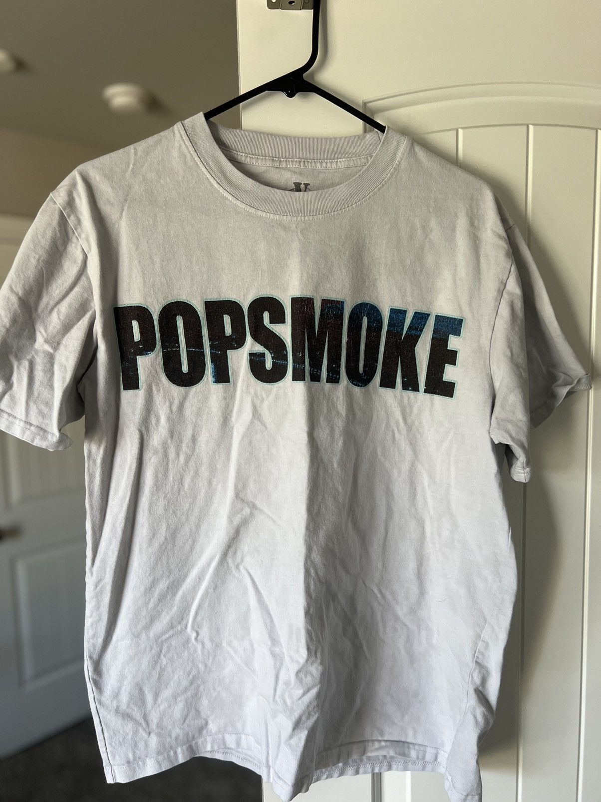 Pop Smoke × Vlone Wraith Tee White 2XL ①（Pop Smoke X Vione 