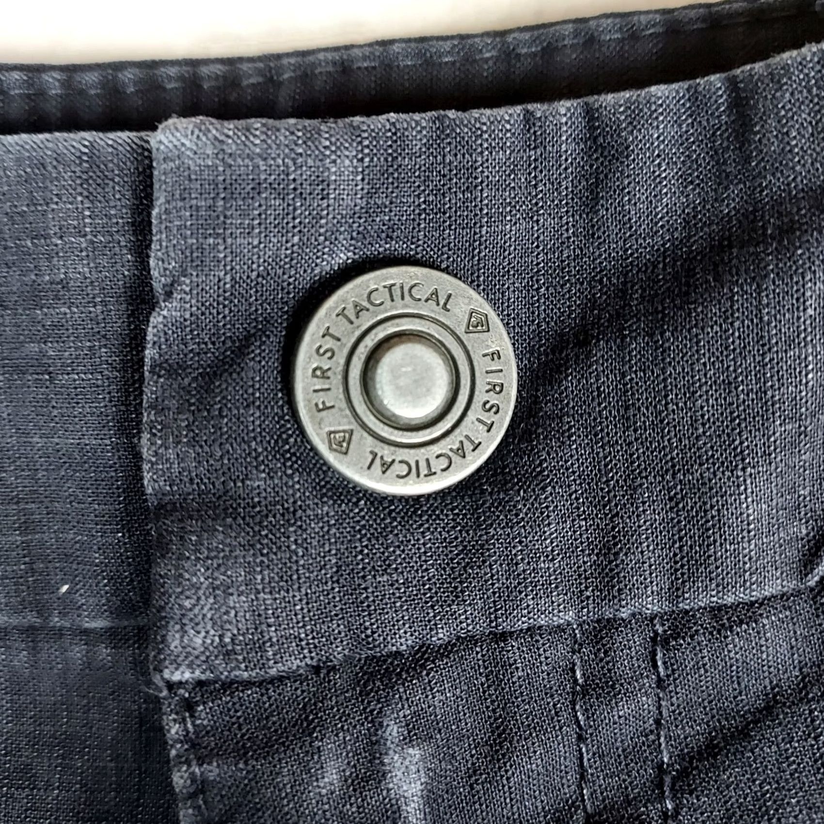 Vintage VINTAGE: First Tactical V2 Cargo Pants Mens 36x32 Navy Ripstop Utility Work Size US 36 / EU 52 - 3 Thumbnail