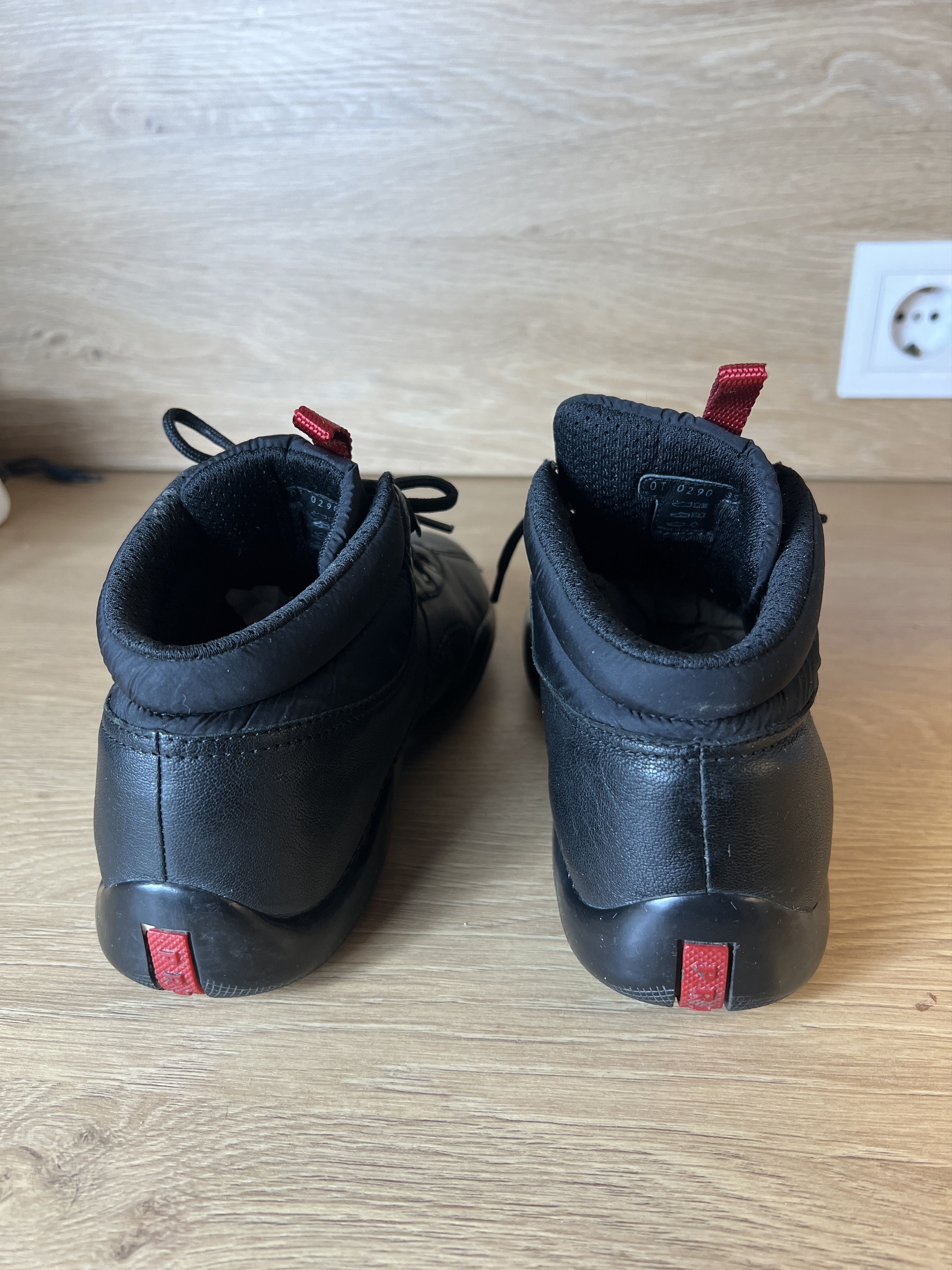 Prada prada black low boots leather Size US 5 / IT 35 - 6 Thumbnail