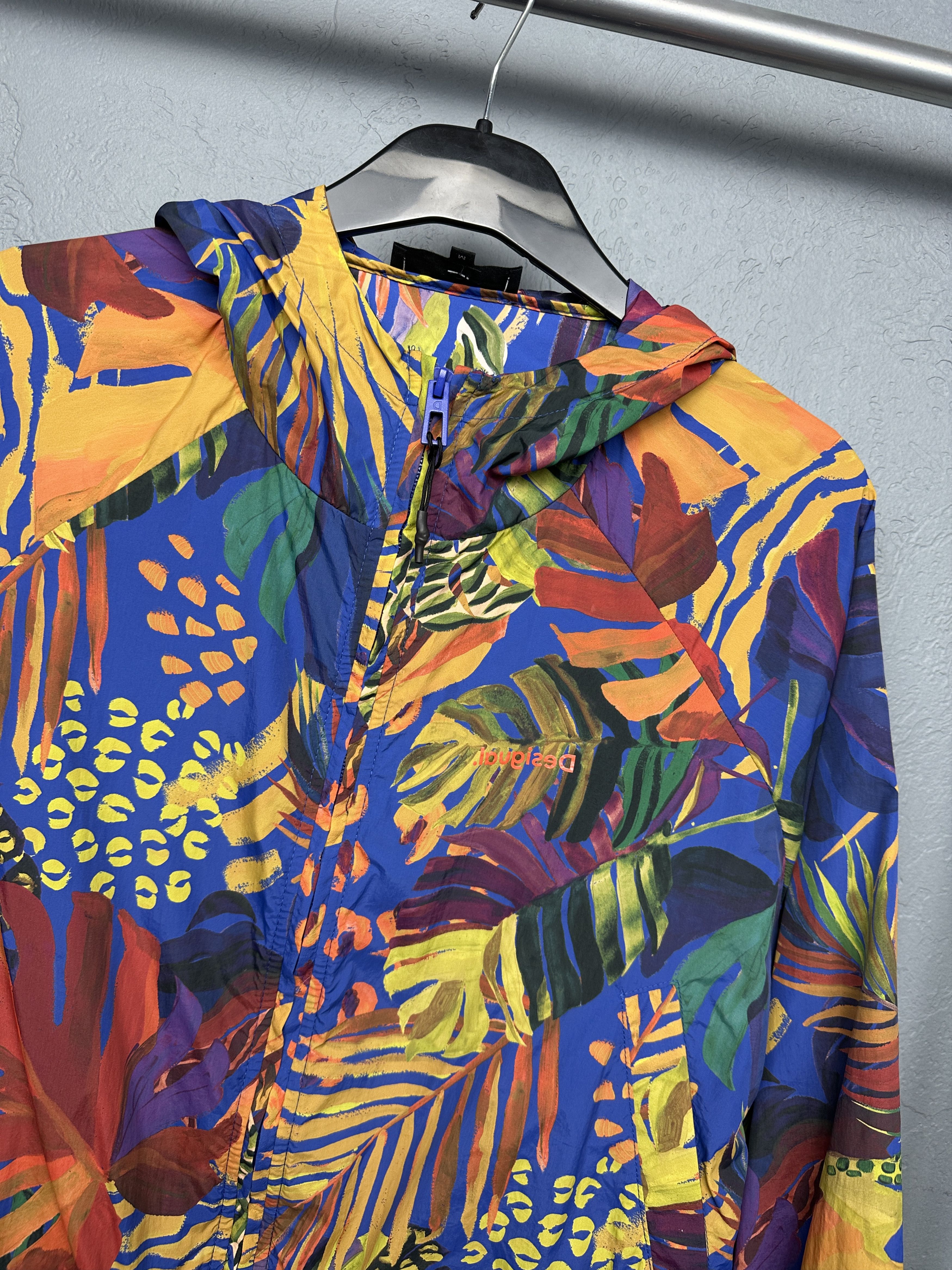 Desigual Desigual Womens Windbreaker Jacket Size M / US 6-8 / IT 42-44 - 2 Thumbnail
