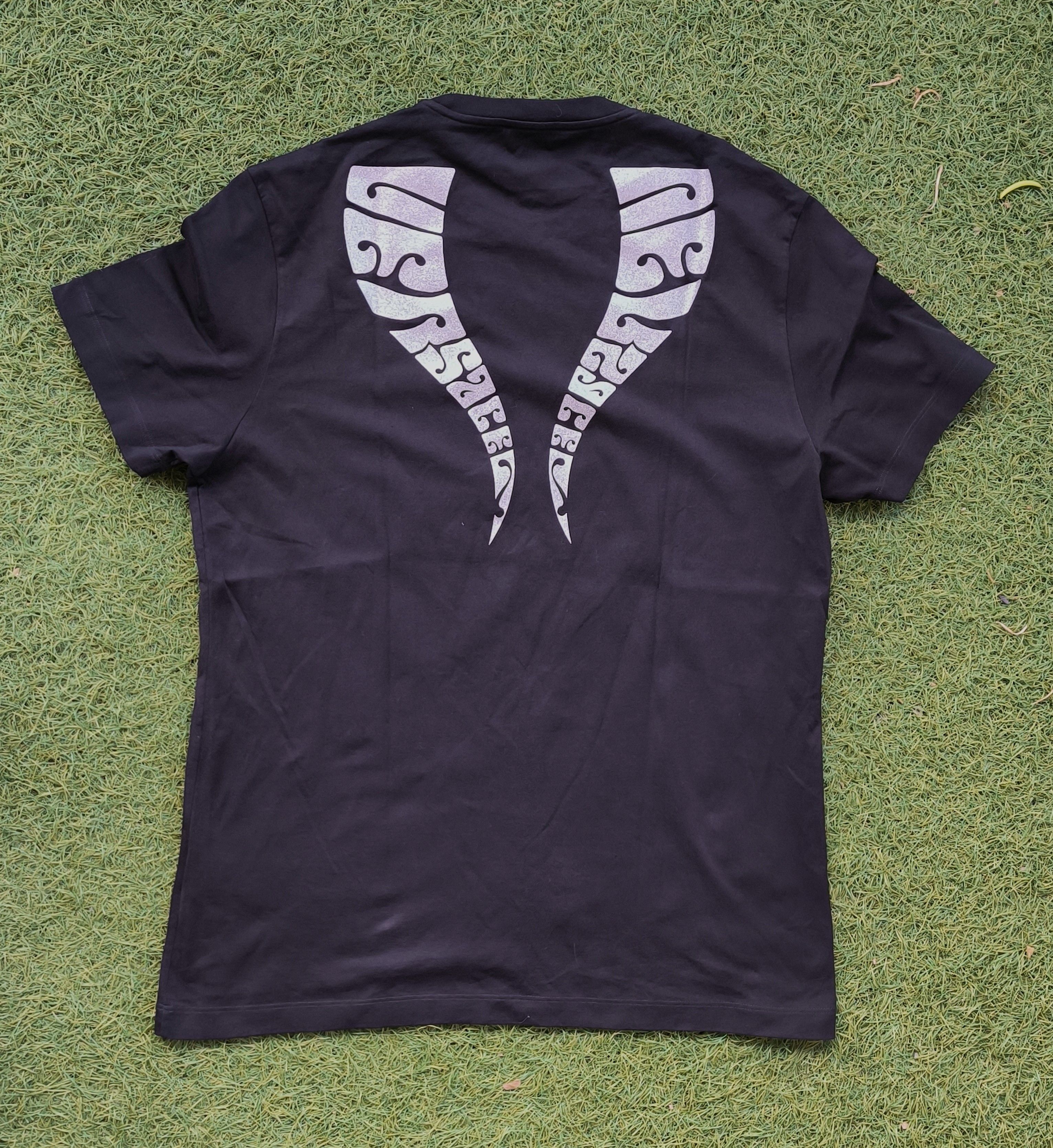 Versace Versace Medusa Psychedelic Graphic T-Shirt Black 2XL Size US XXL / EU 58 / 5 - 4 Thumbnail