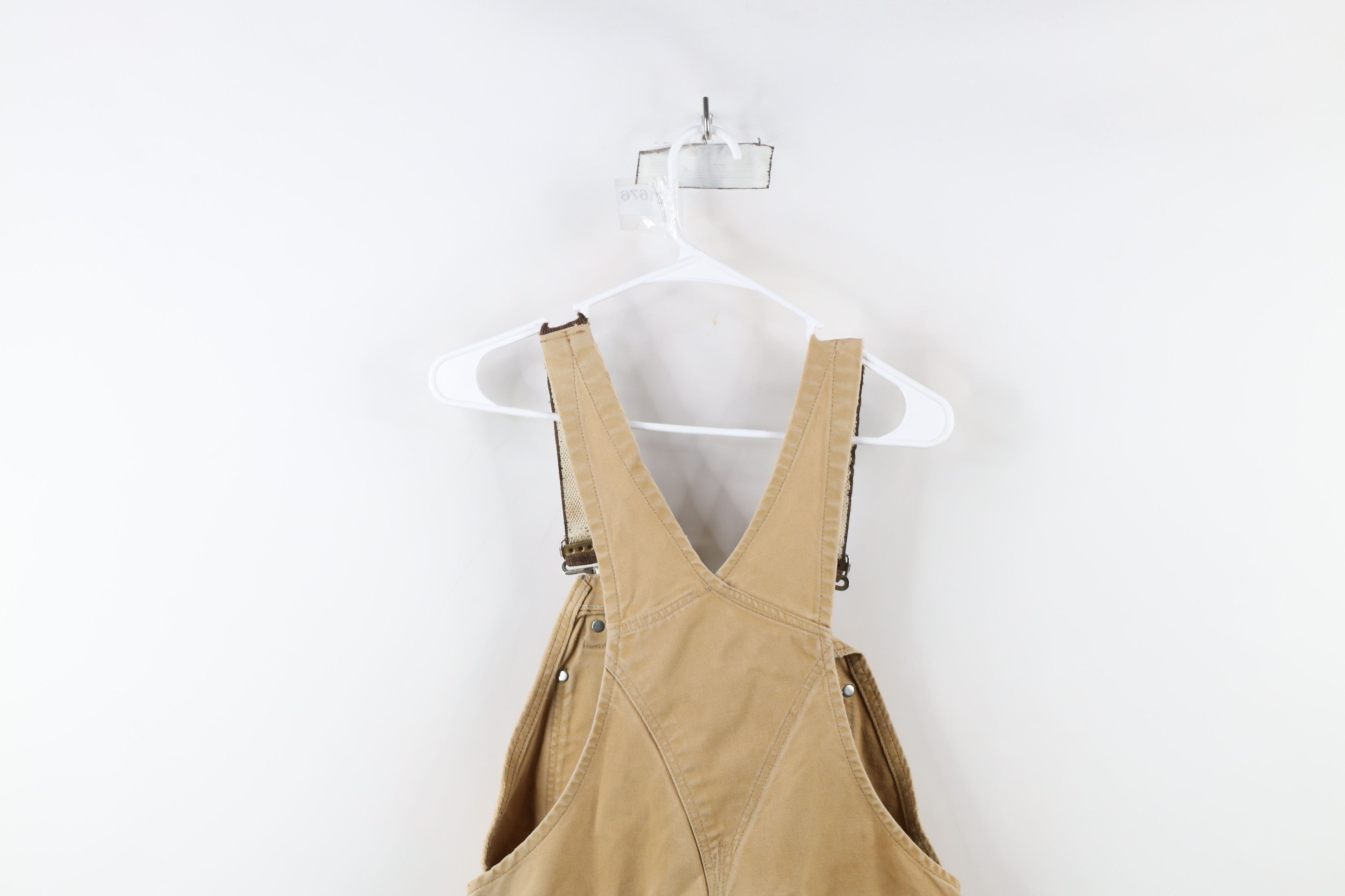 Carhartt × Vintage Vintage 90s Carhartt Thrashed Quilted Double Knee Overalls Size US 36 / EU 52 - 16 Thumbnail