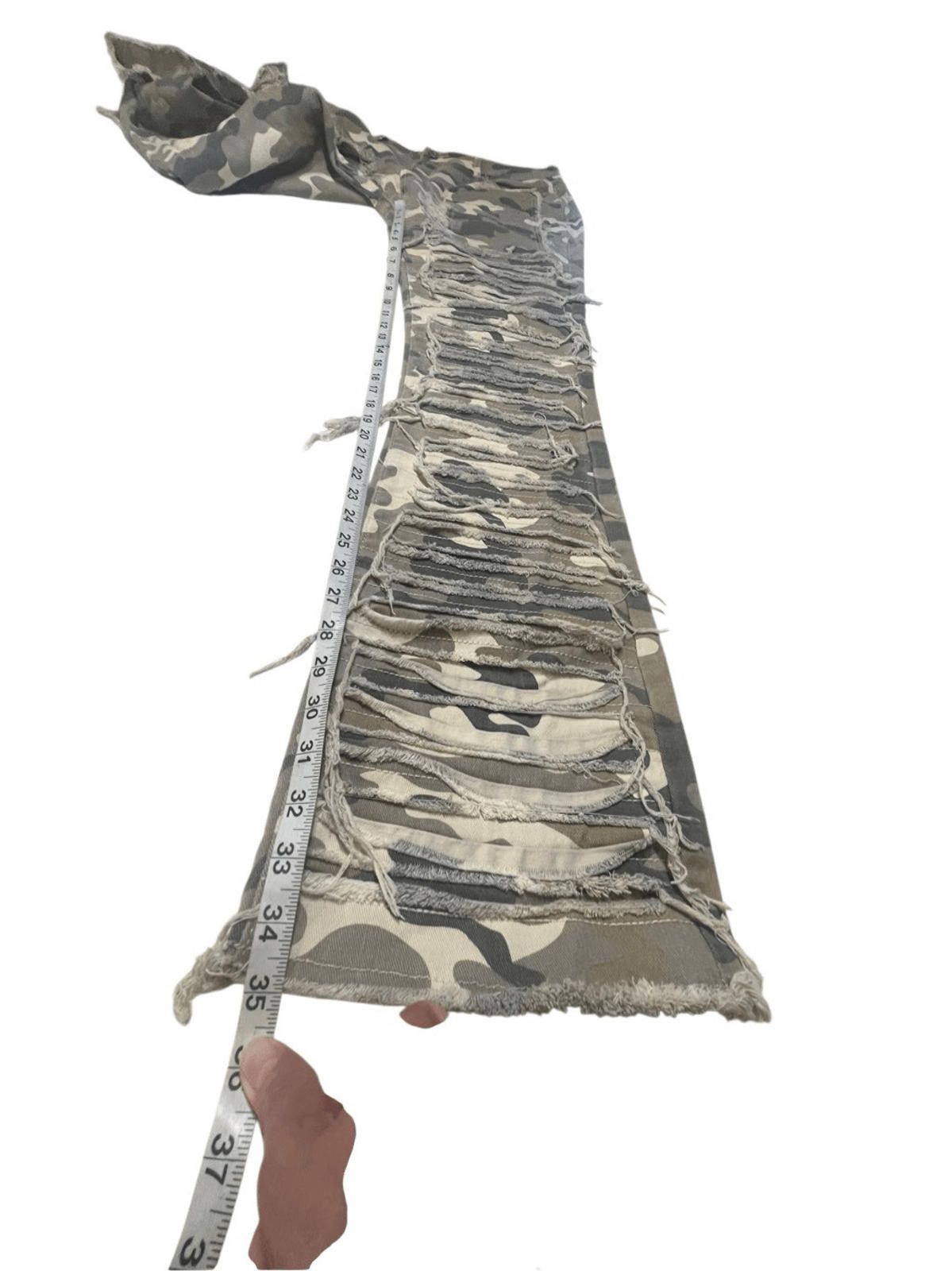 Designer RED FOX WOMEN'S STACKED TWILL PANTS (KHAKI CAMO) Sz XL Size 40" / US 18 - 7 Thumbnail