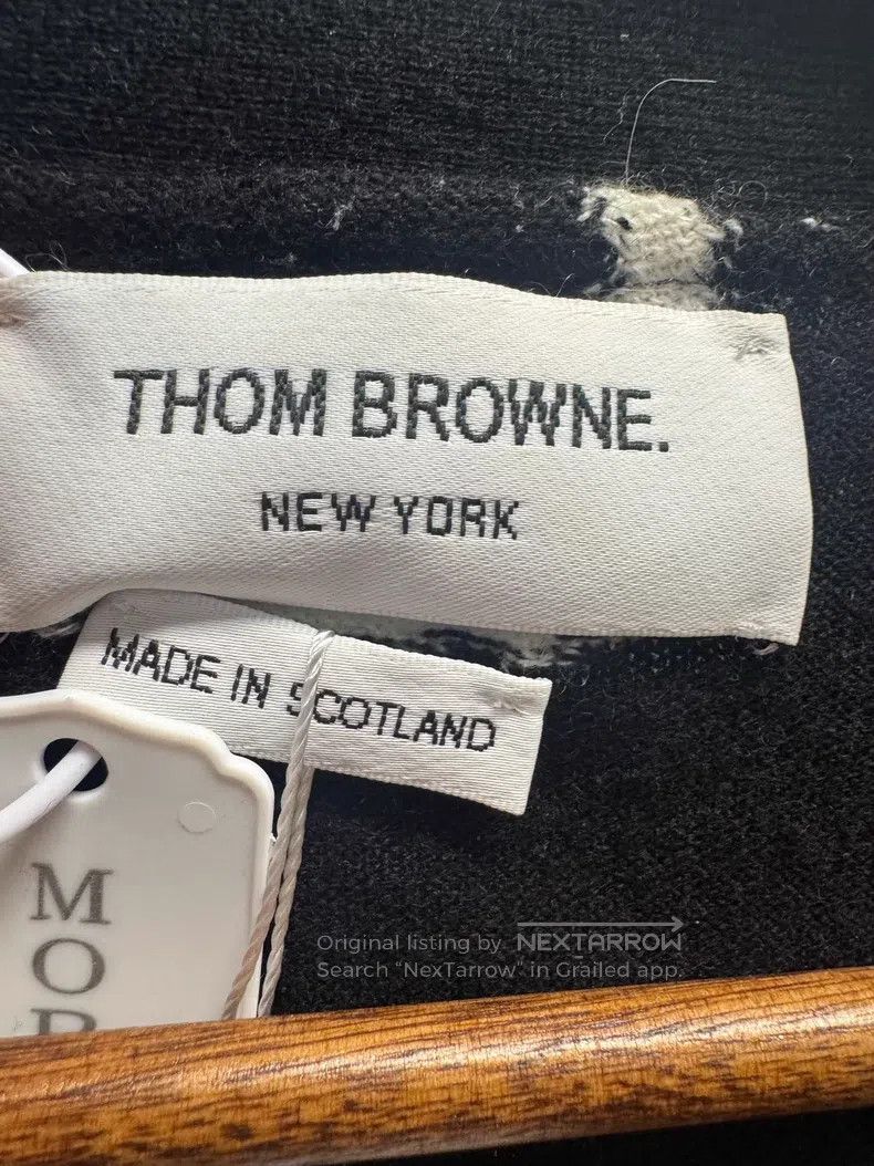 Thom Browne Thom Browne Dark blue duck-shaped patterned four stripes c Size US L / EU 52-54 / 3 - 4 Thumbnail