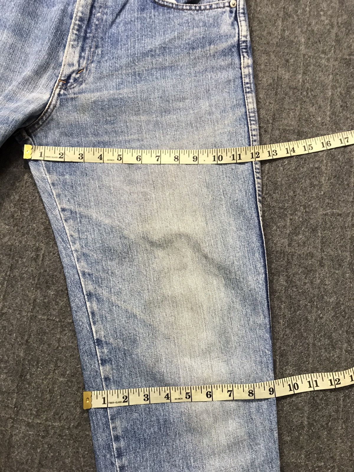 Levi's Vintage Clothing Levi's Strauss Japan Zipper Beauty Fade Denim Baggy Straight Size US 32 / EU 48 - 15 Thumbnail