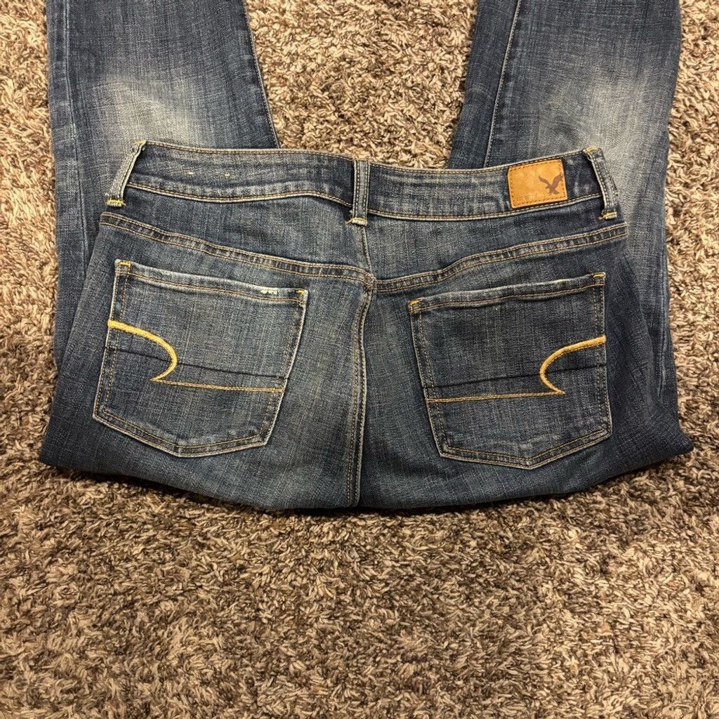 American Eagle Outfitters Women's American Eagle Boy Jean Blue Jeans Size 28" / US 6 / IT 42 - 1 Thumbnail