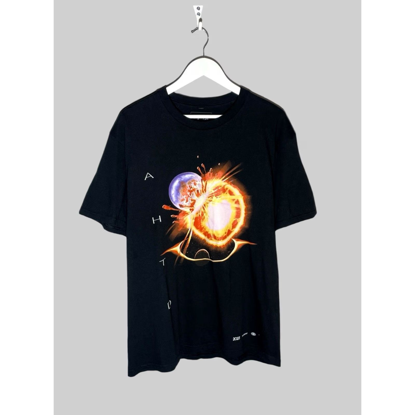 Vintage The Weekend After Hours Til Dawn Global Stadium Tour 2023 T-Shirt XL Black Nike Shirt Mens Crew Neck Short Sleeve Cotton Size US XL / EU 56 / 4 - 2 Thumbnail