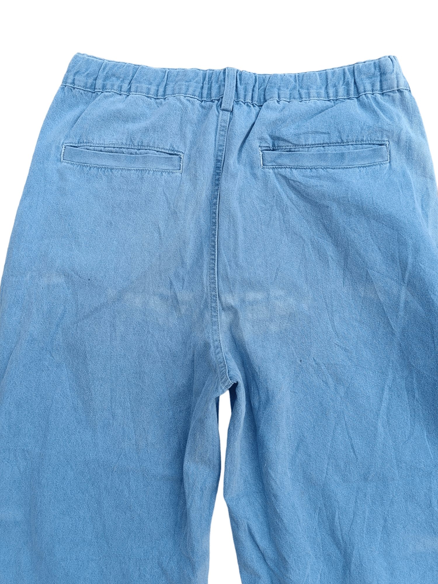 Japanese Brand Vintage Japanese Gu Baggy Style Flare Jeans 30x30 Size US 32 / EU 48 - 3 Thumbnail