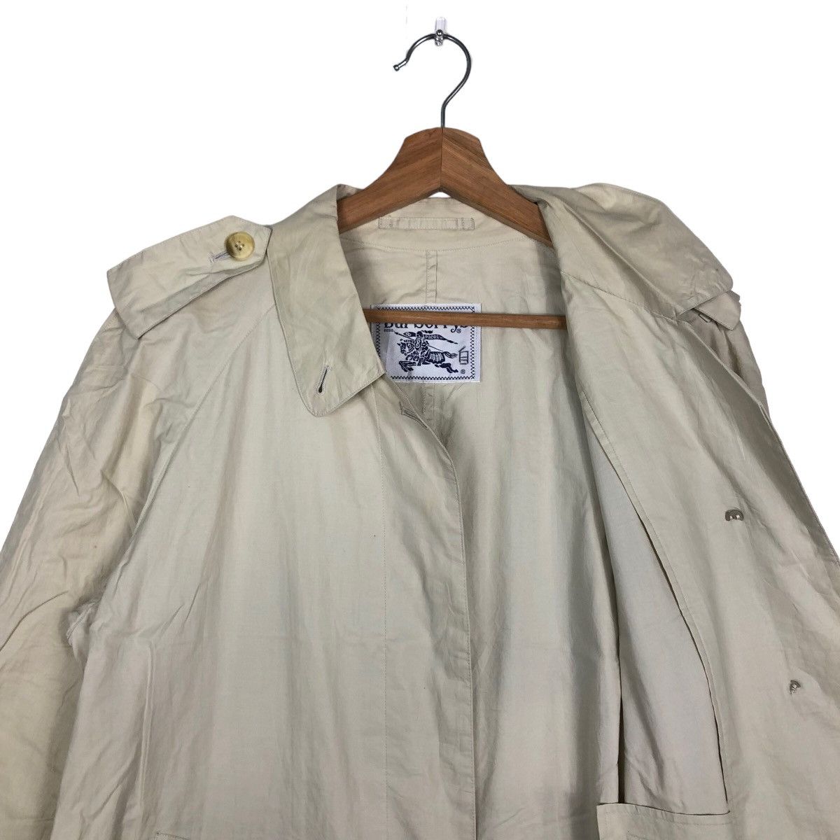 Burberry 🔥90’s Vintage Burberrys Long Jacket Japan Made Size US M / EU 48-50 / 2 - 10 Thumbnail