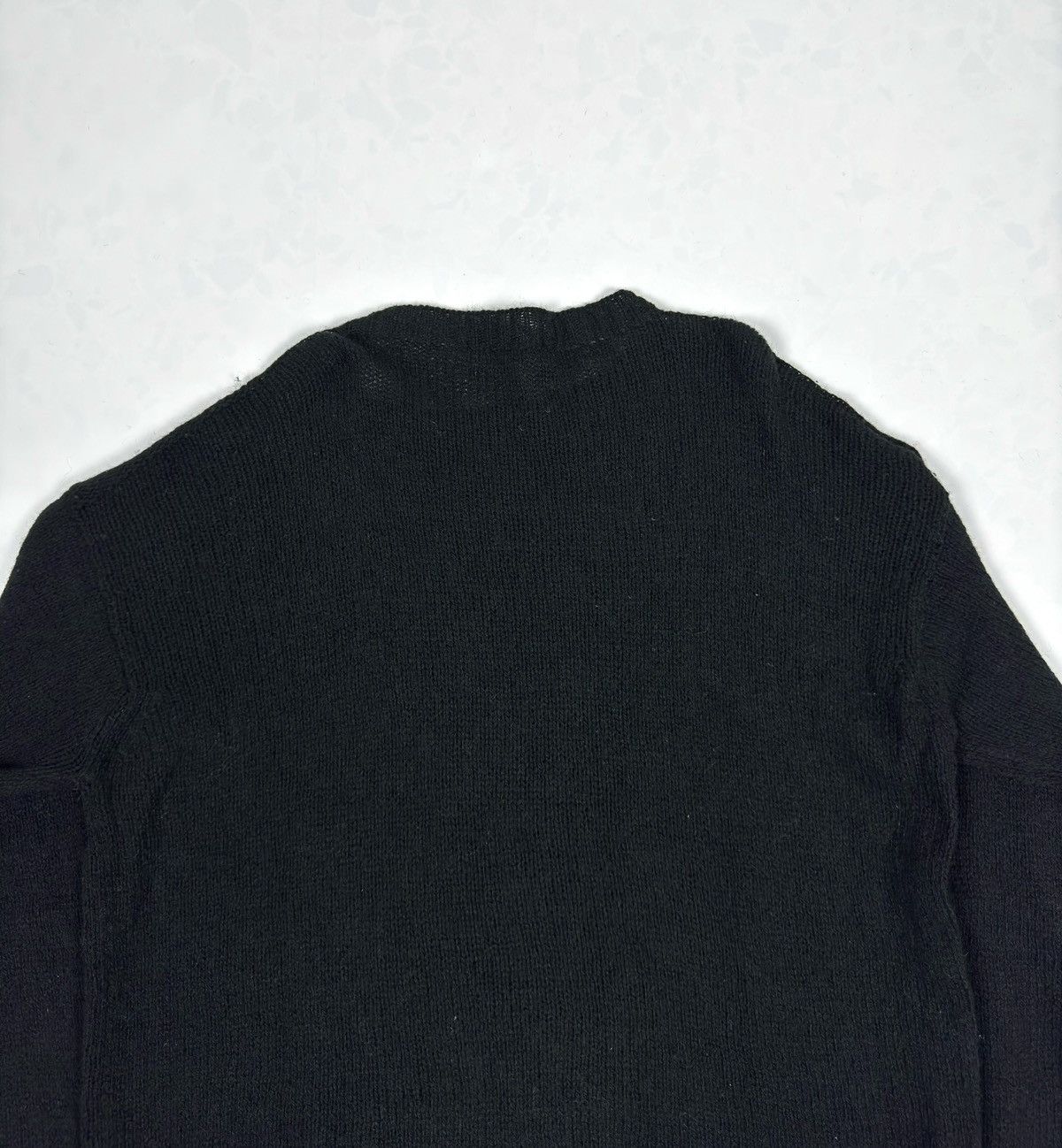 Prada Prada Heard Pattern Wool Black Sweater Size US M / EU 48-50 / 2 - 13 Thumbnail
