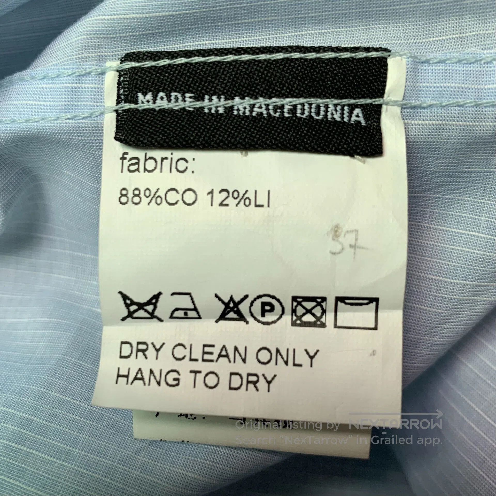 Raf Simons RAF SIMONS SS09 Shirt with Tags. Size US L / EU 52-54 / 3 - 4 Thumbnail