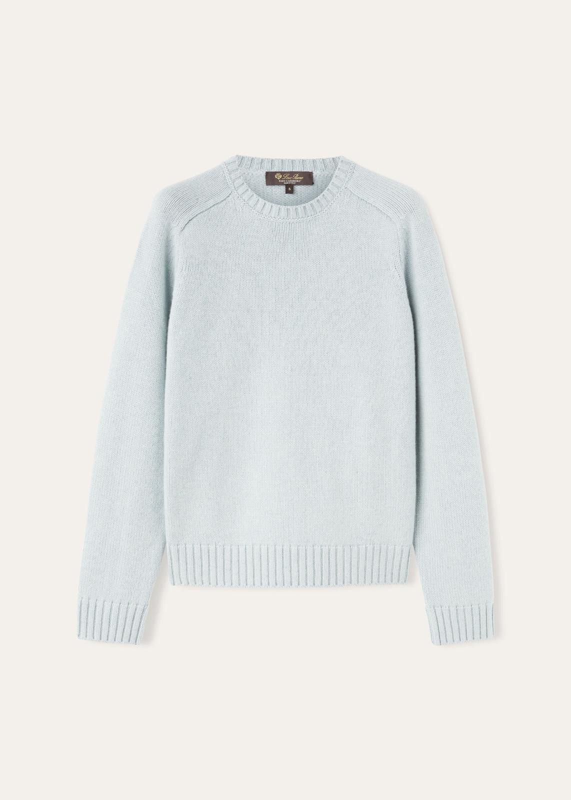 Loro Piana o1srvl11e0125 FAO1996 Parksville Crewneck Sweater Size M / US 6-8 / IT 42-44 - 1 Thumbnail