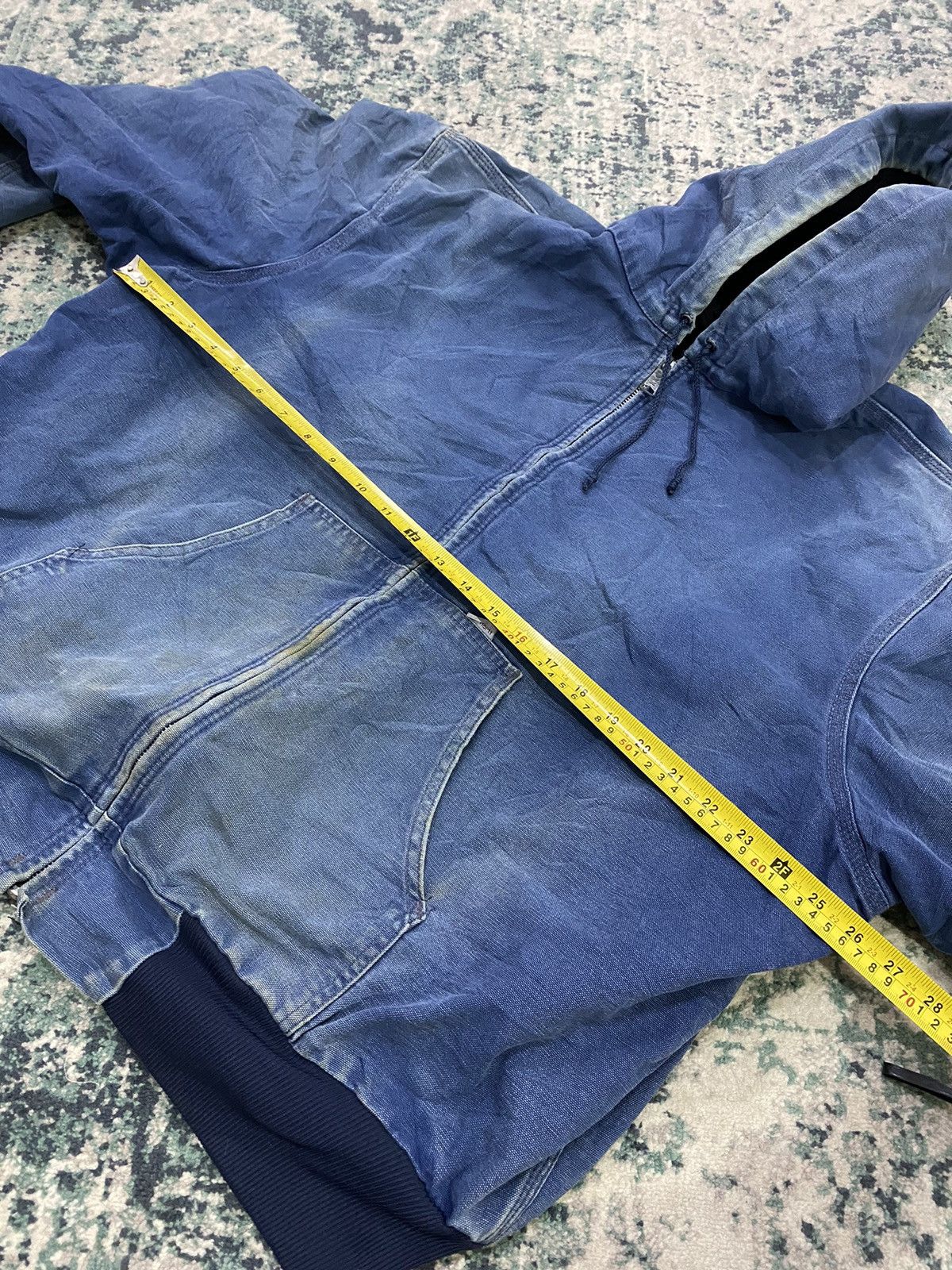 Carhartt Carhartt Jacket Type J132 Sun Faded Hoodie Jacket Size US XXL / EU 58 / 5 - 10 Thumbnail