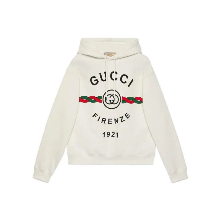 Gucci Gucci SS22 Logo Print Hoodie for Men Size US L / EU 52-54 / 3 - 1 Thumbnail
