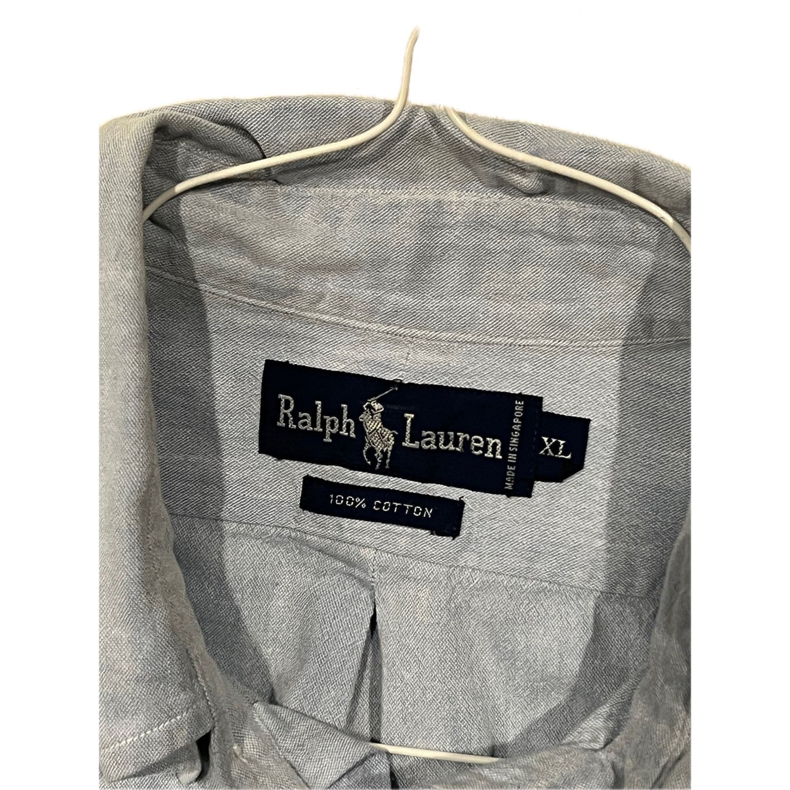 Polo Ralph Lauren Polo Ralph Lauren Button Down Long Sleeve Shirt Mens XL Size US XL / EU 56 / 4 - 3 Thumbnail