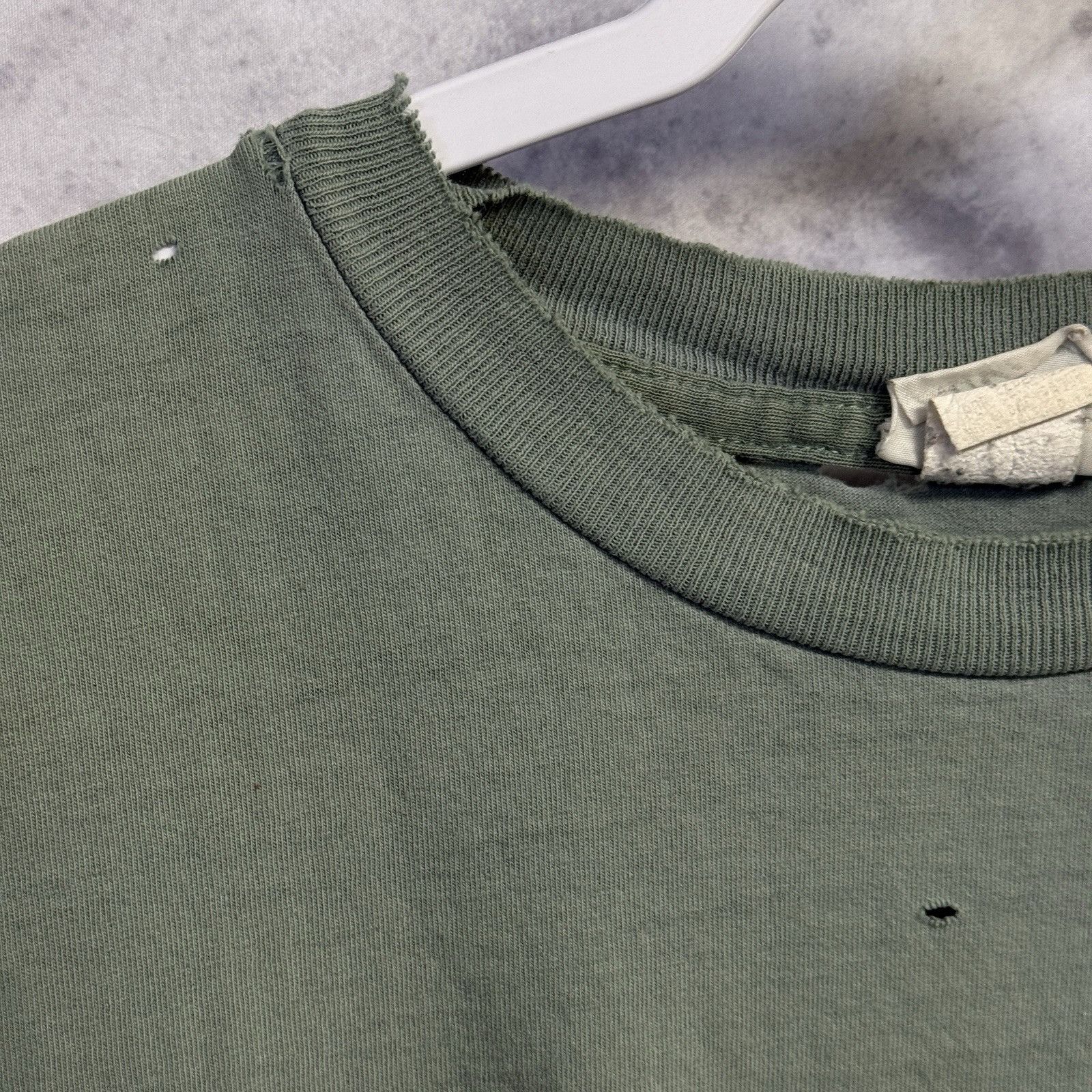 Vintage Vintage 90s Tequila Shirt Mens XL Green Frog Party Mexico Size US XL / EU 56 / 4 - 3 Thumbnail