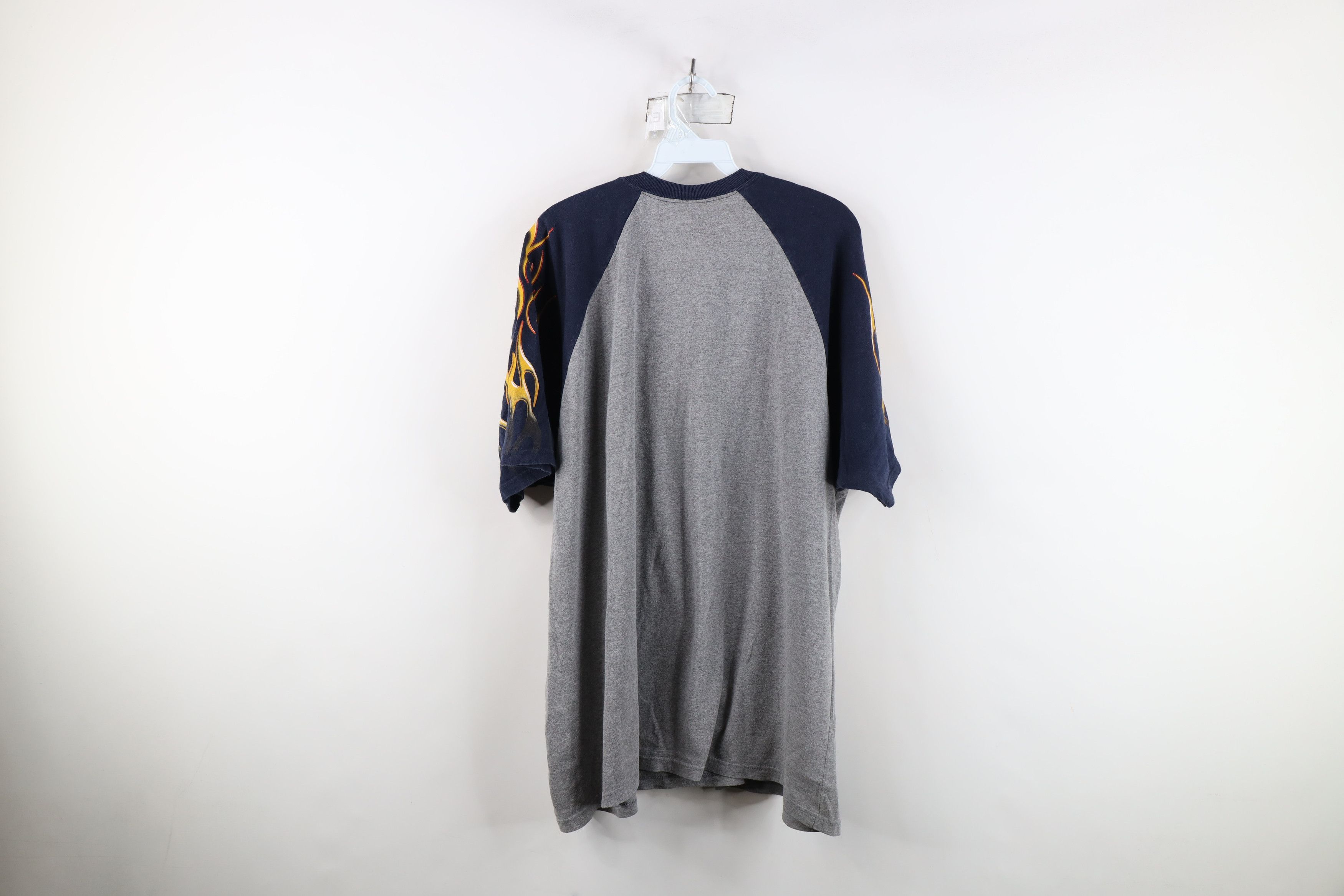 Vintage Vintage 90s Union United Steel Workers Raglan T-Shirt USA Size US XXL / EU 58 / 5 - 13 Thumbnail