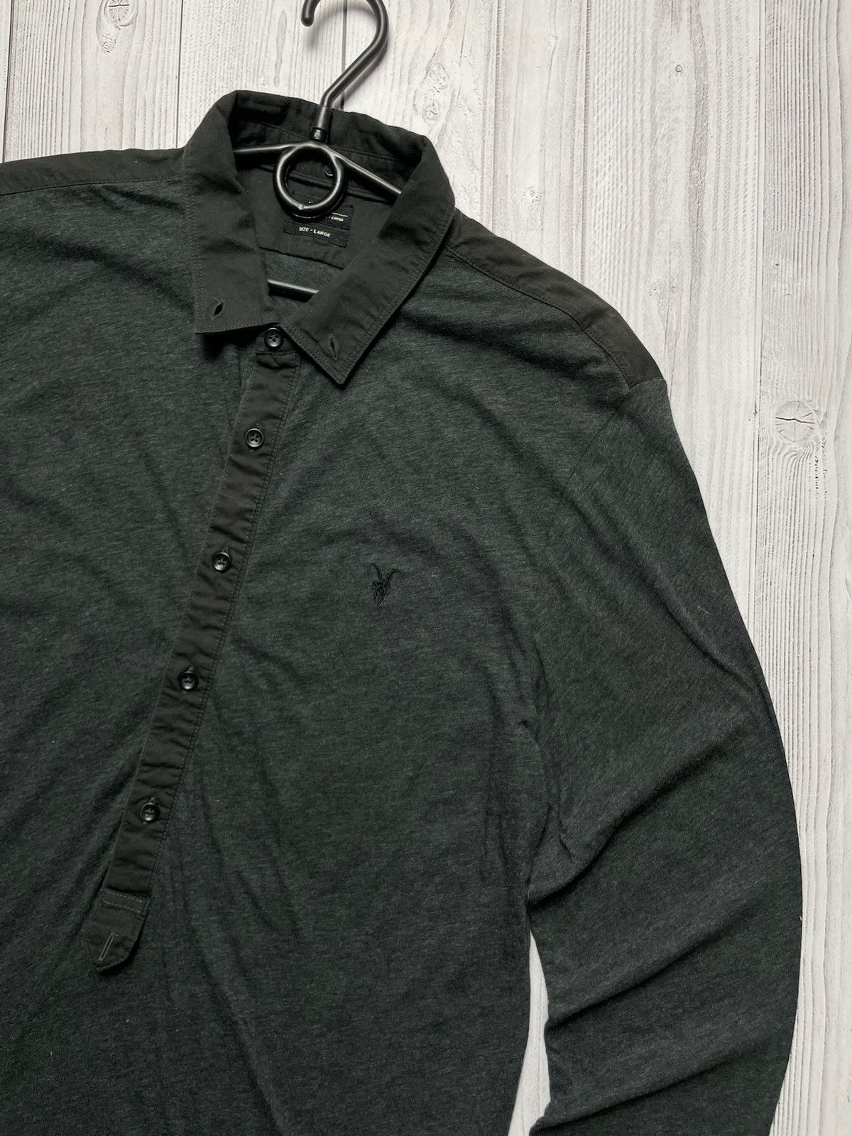 Allsaints × Vintage Vintage Allsaints long sleeve shirt size M-L Size US L / EU 52-54 / 3 - 2 Thumbnail