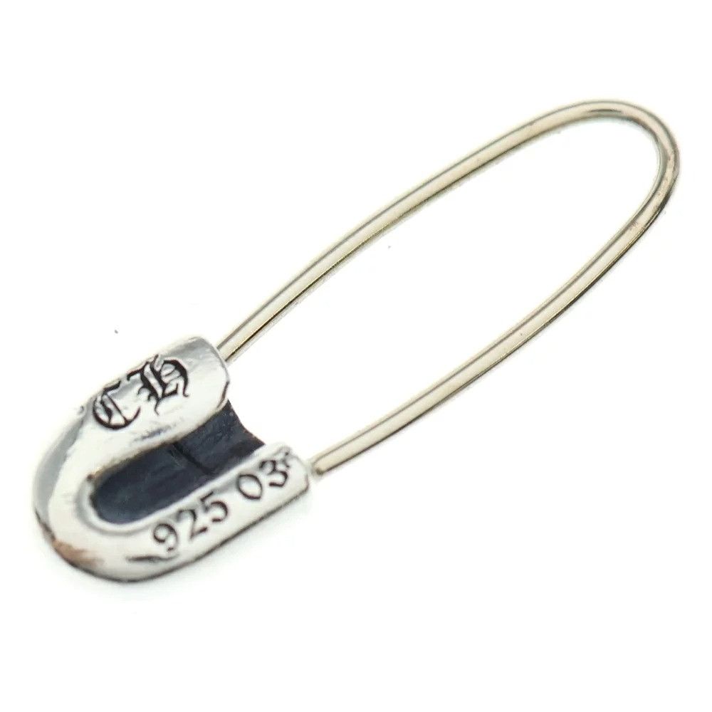 Chrome Hearts CHROME HEARTS SAFETY PIN CROSS SILVER Size ONE SIZE - 5 Thumbnail
