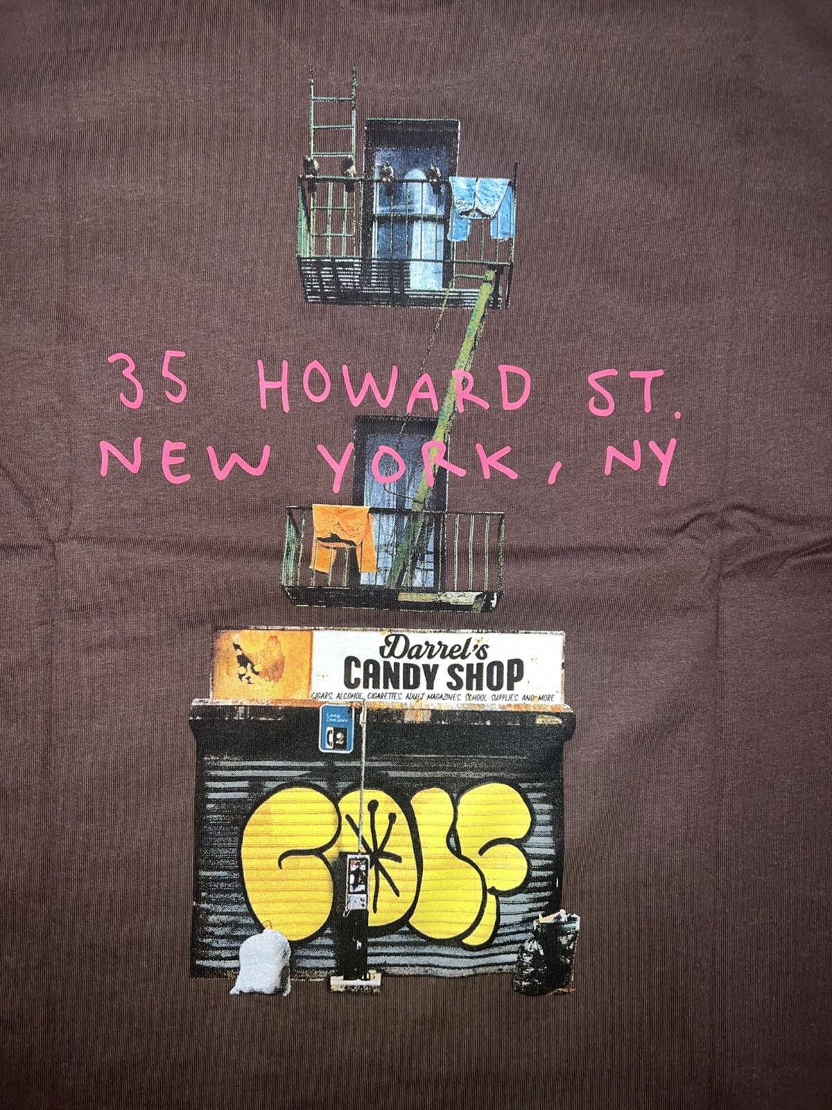 Golf Wang Golf Wang New York City Exclusive Fire Escape T-shirt Size US L / EU 52-54 / 3 - 2 Thumbnail