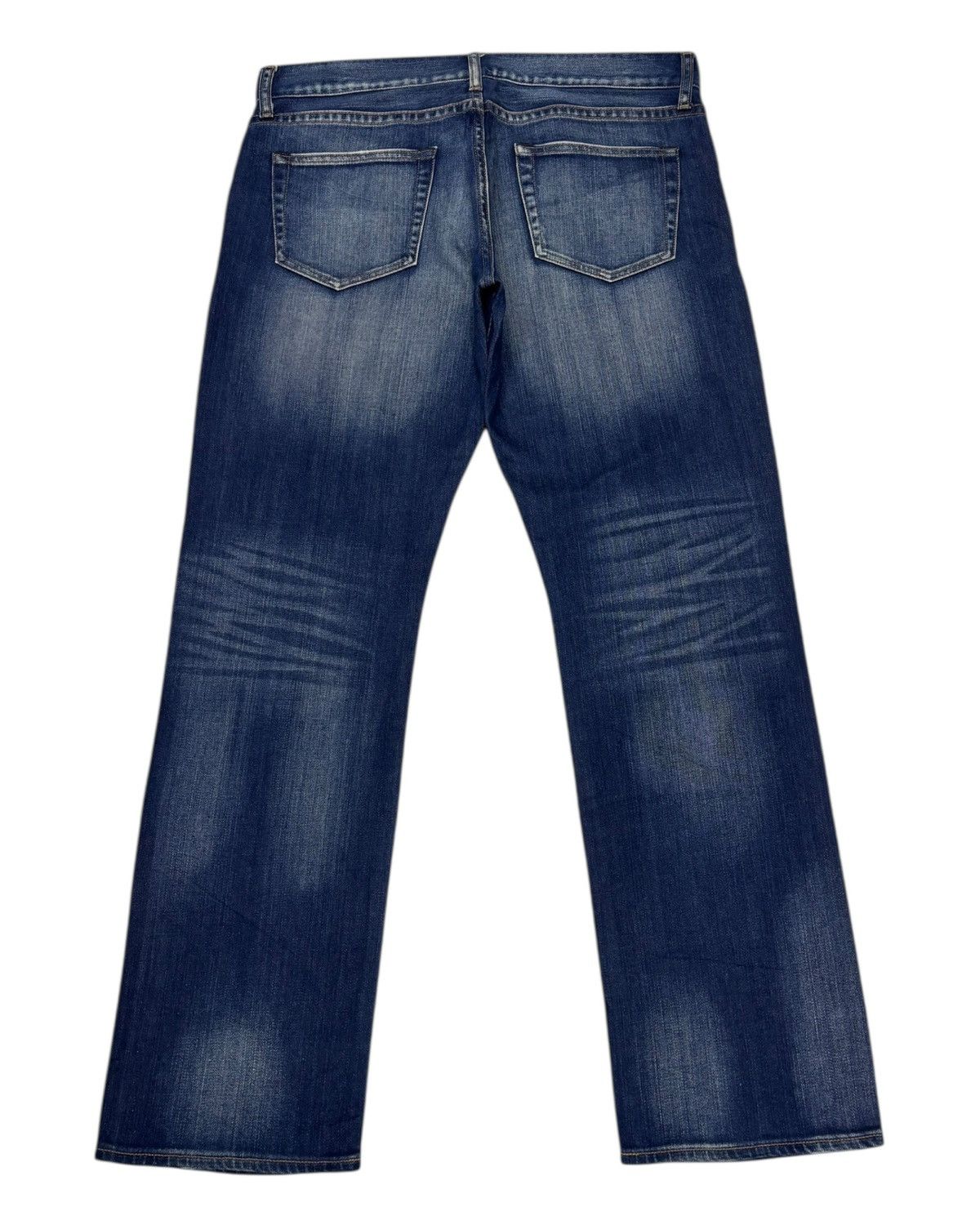 Jean × Undercover × Uniqlo VINTAGE UNIQLO JAPAN FADED DISTRESSED DENIM JEANS Size US 34 / EU 50 - 2 Thumbnail