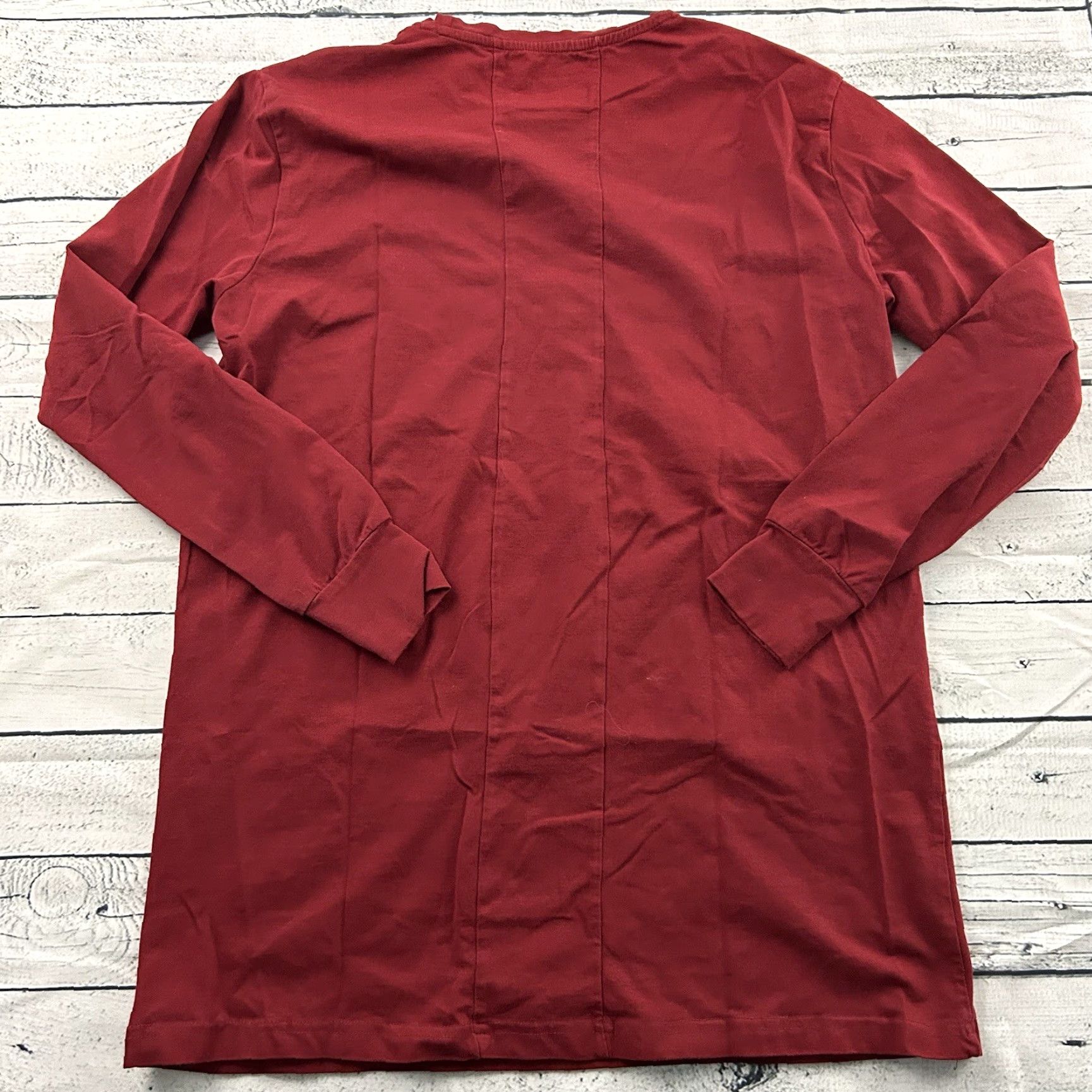 Vintage Alphalete Athletics T-Shirt Long Sleeve Mens M Red Athletic Fit Shirt Size US M / EU 48-50 / 2 - 6 Thumbnail