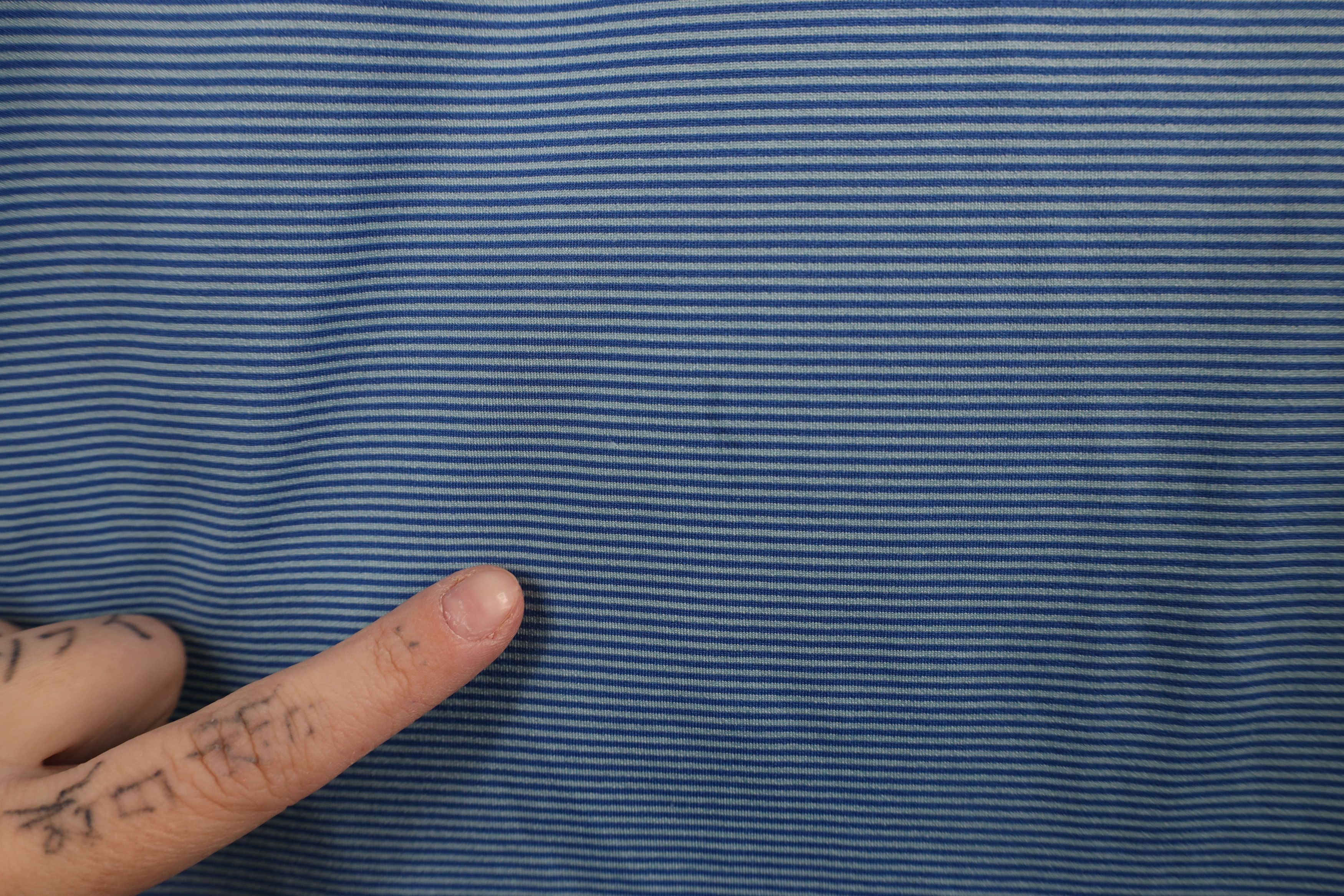 KJUS × Vintage Kjus Striped Short Sleeve Collared Golf Polo Shirt Blue Size US L / EU 52-54 / 3 - 5 Thumbnail