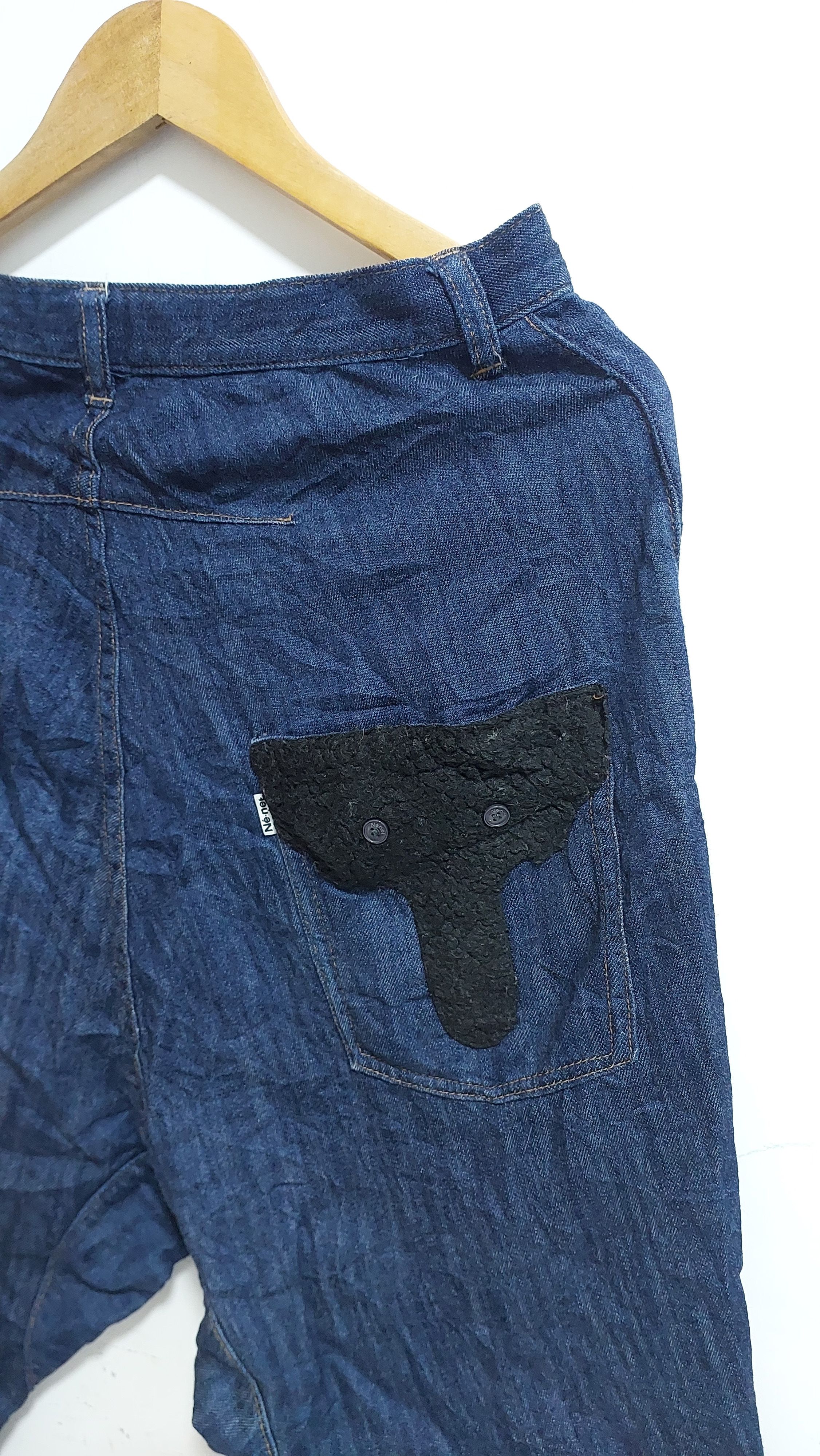 Ne-Net Ne-Net Issey Miyake Solf Jeans Pant Size US 30 / EU 46 - 6 Thumbnail