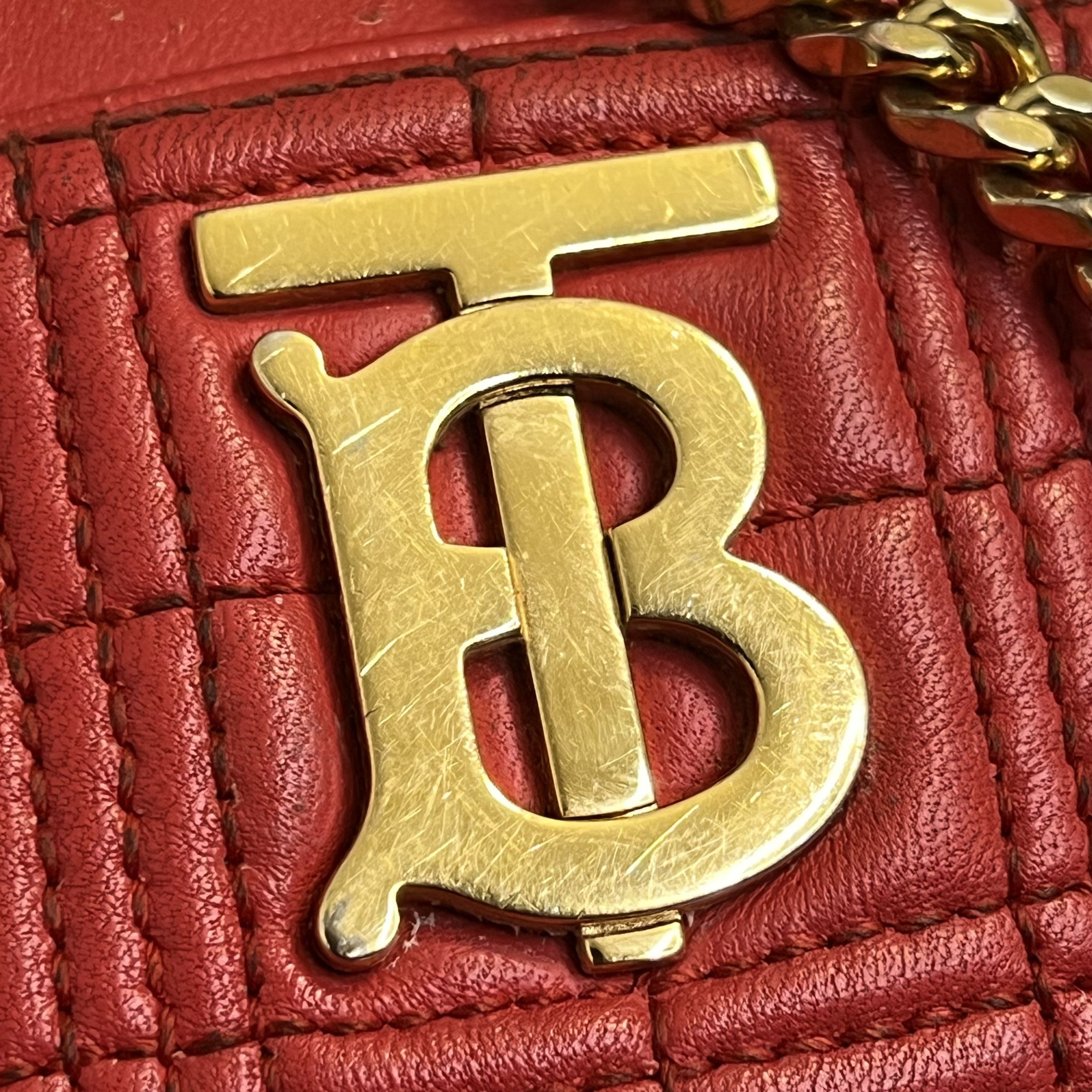 Burberry Burberry Lola Quilted Camera Bag Red Size ONE SIZE - 4 Thumbnail