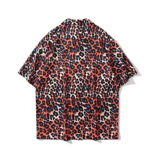 Japanese Brand New 2022 Futuristic Leopard Style Casual Shirt Size US XXL / EU 58 / 5 - 2 Thumbnail