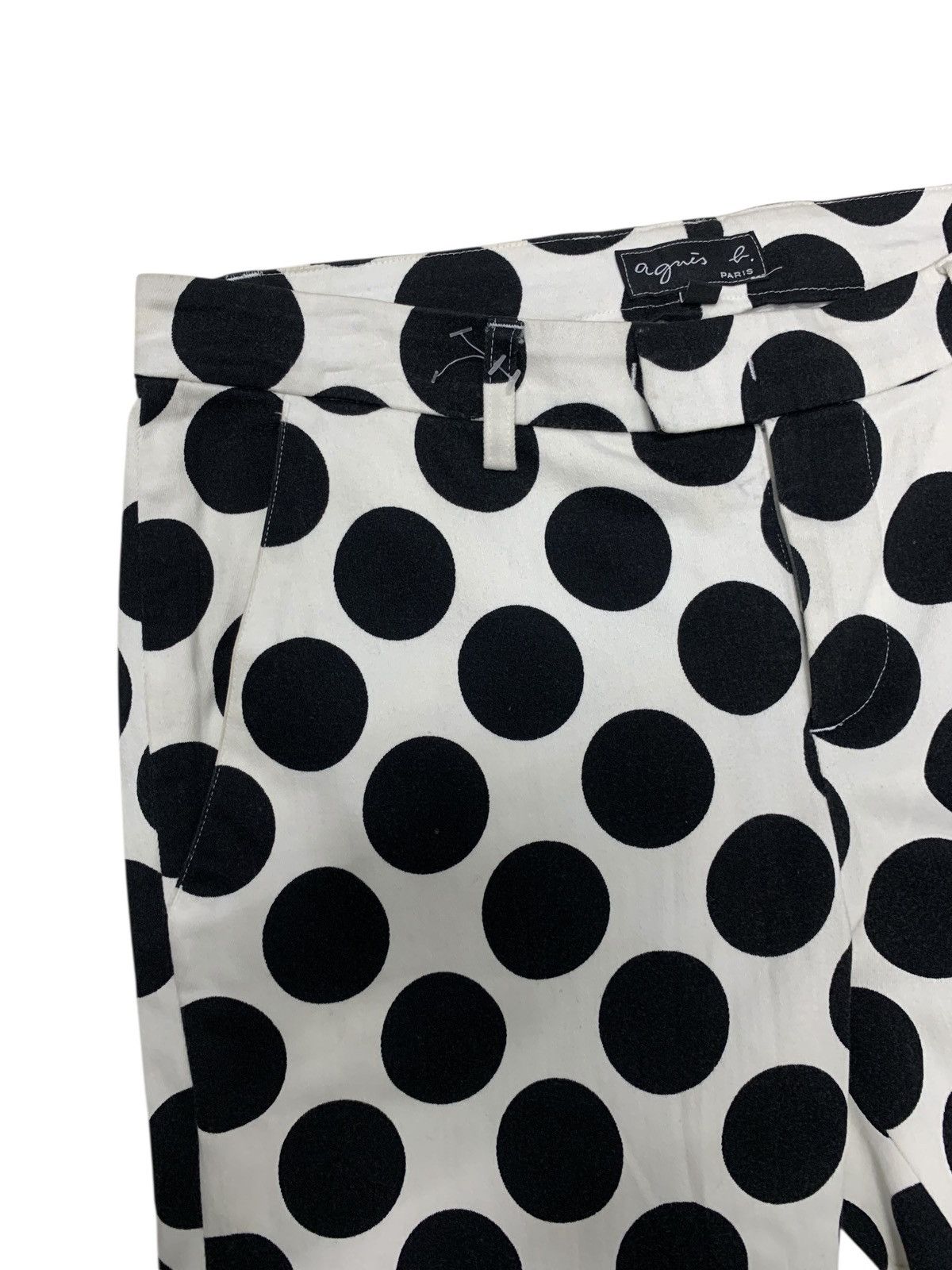 agnes b. 🇯🇵Agnes B Polkadot Slim Fit Pant🇯🇵 Size 28" / US 6 / IT 42 - 4 Thumbnail
