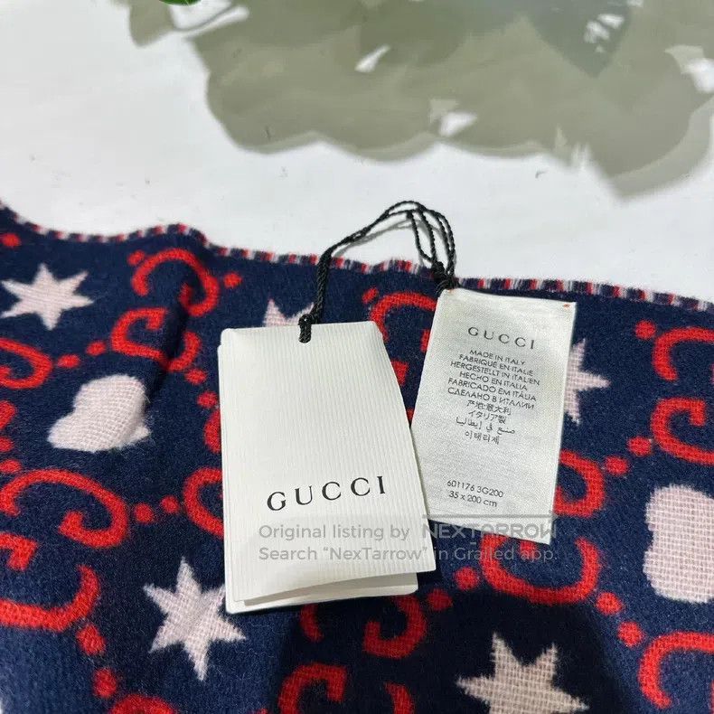 Gucci Gucci Woollen scarf Size ONE SIZE - 4 Thumbnail