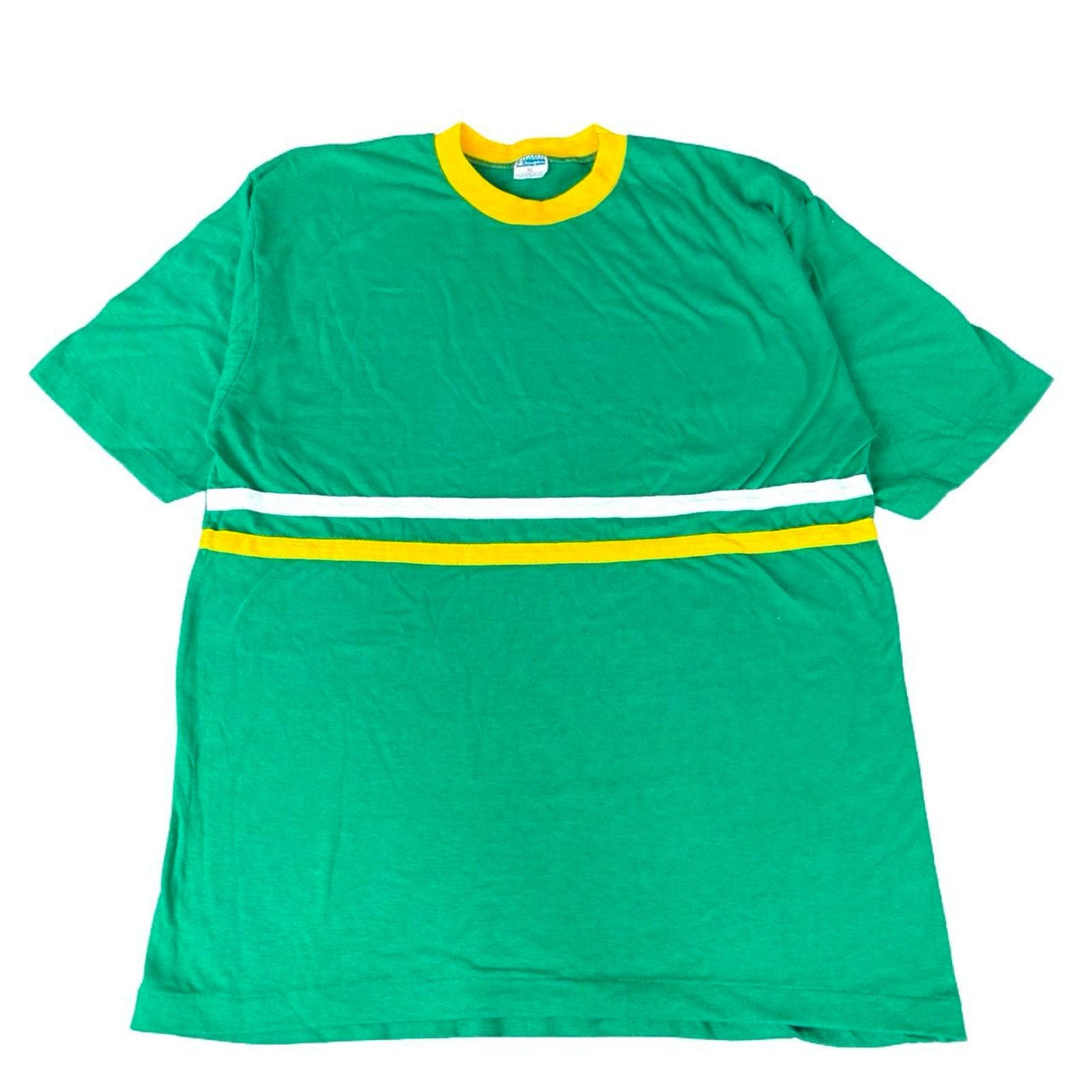 Champion × Russell Athletic × Vintage 70s Champion Single Stitch T-shirt Size US XL / EU 56 / 4 - 1 Thumbnail