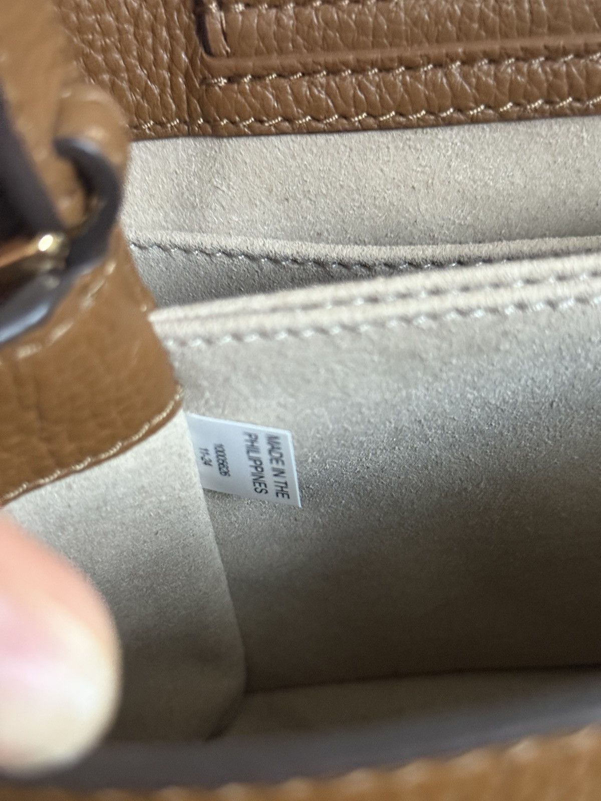 Tory Burch New Tory Burch Britten Mini Satchel & cardholder In Moose Size ONE SIZE - 5 Thumbnail