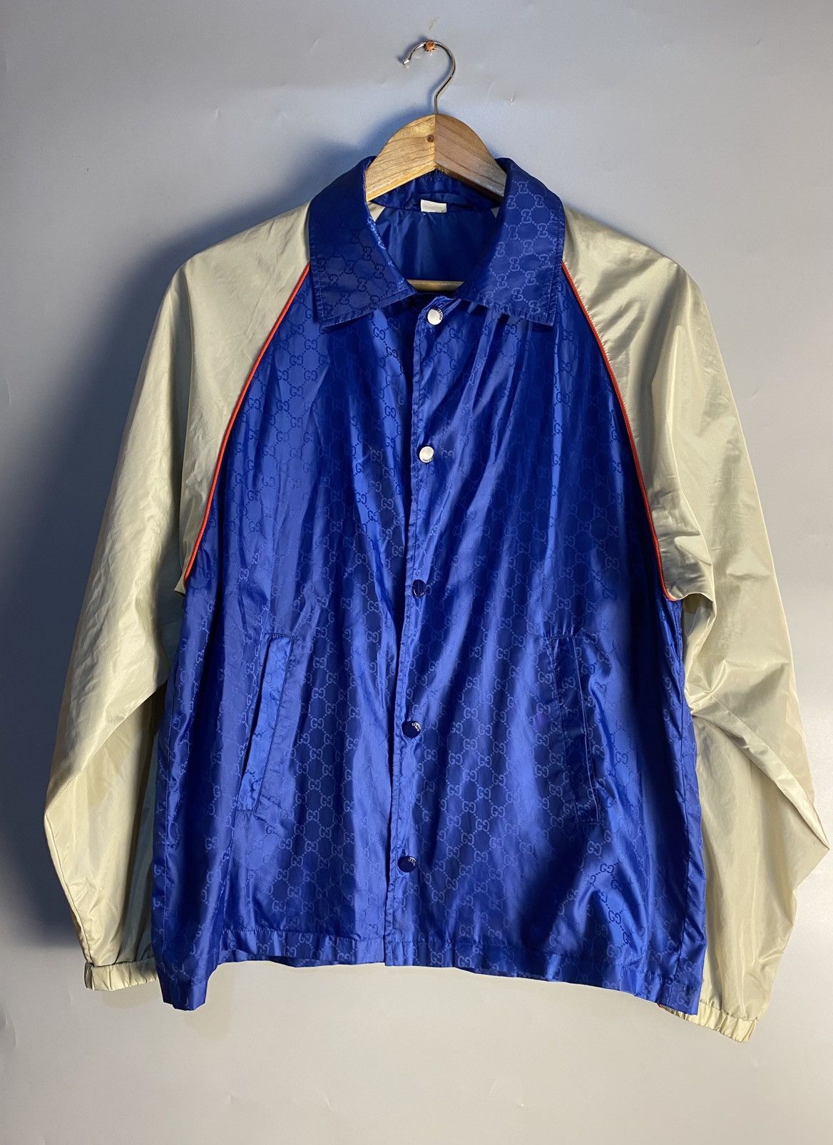 Gucci Gucci Jacquard GG windbreaker jacket Size US M / EU 48-50 / 2 - 2 Thumbnail