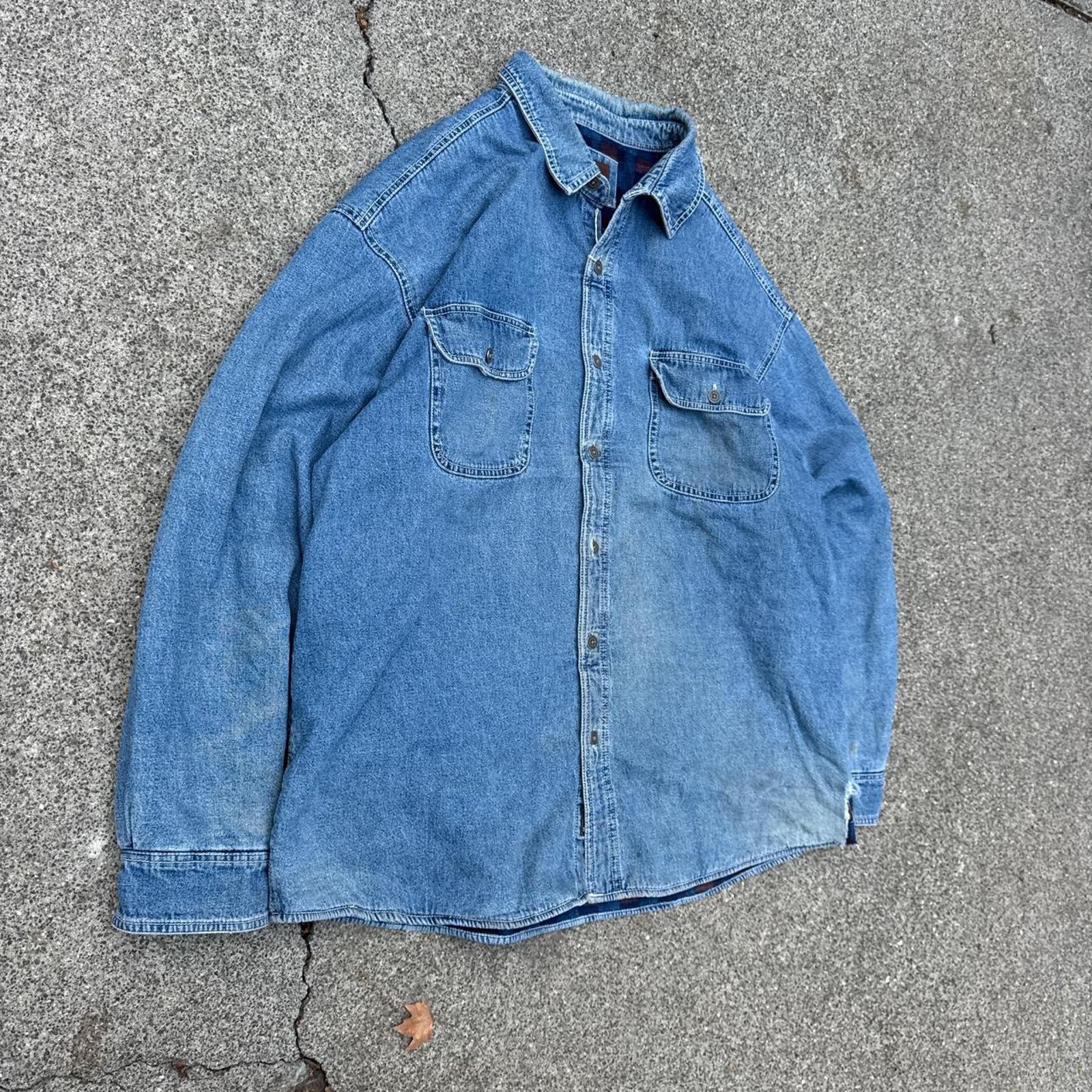 Levi's Levi’s Denim Flannel-Lined Jacket – Size XXL Size US M / EU 48-50 / 2 - 2 Thumbnail