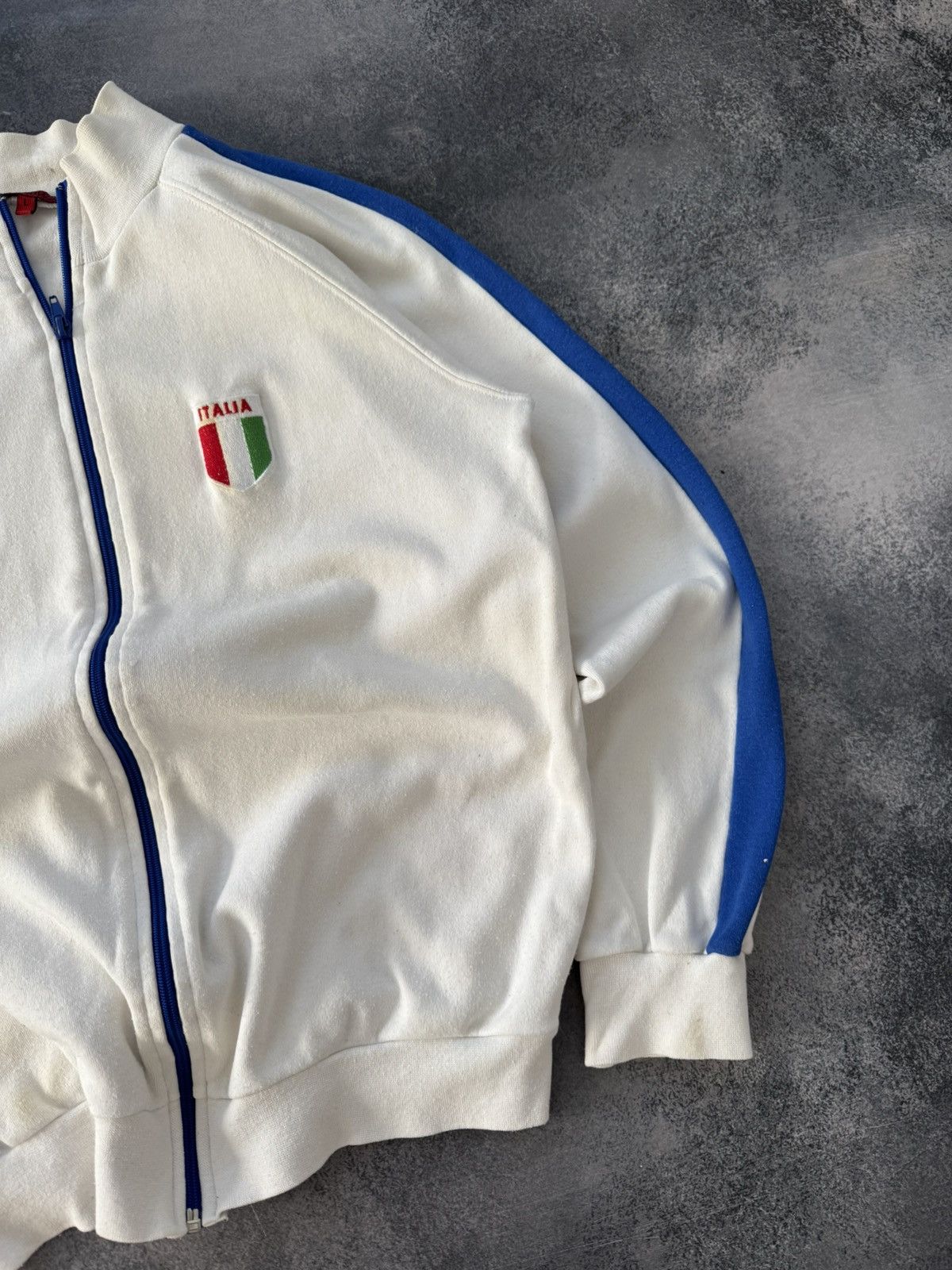 Vintage Vintage Italia zip up y2k Size US L / EU 52-54 / 3 - 3 Thumbnail